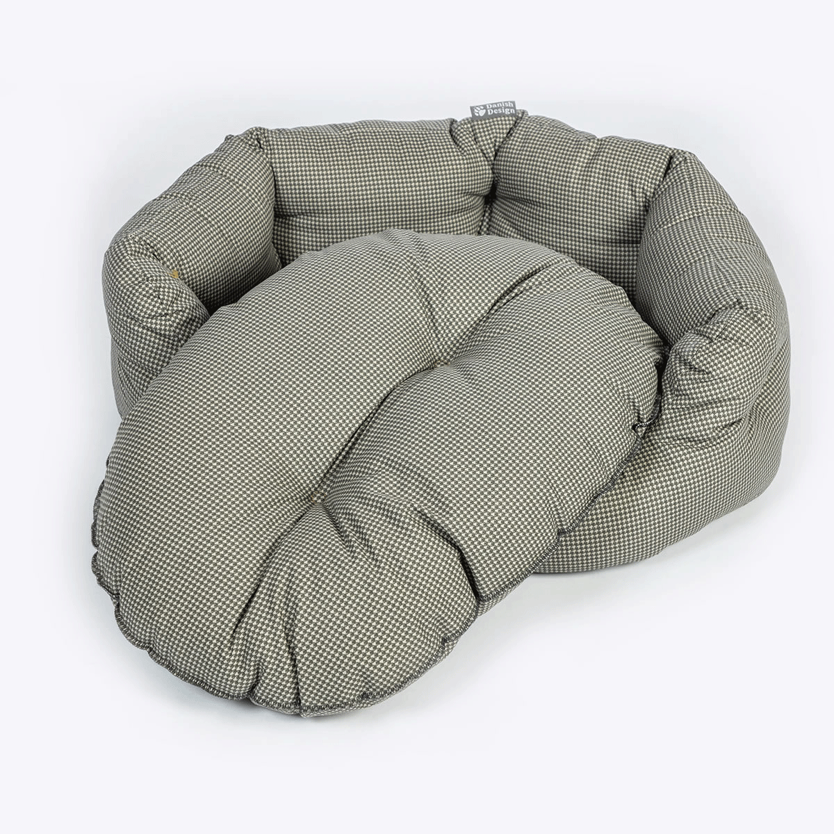 Danish Design Vintage Deluxe Slumber Bed Dogstooth