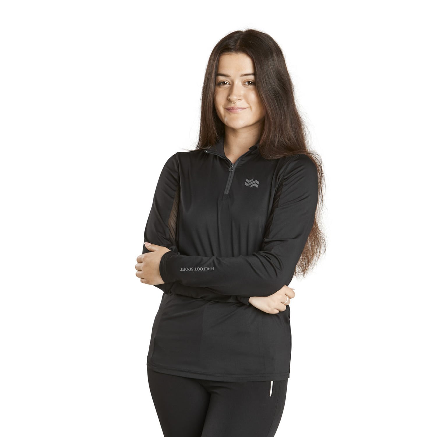 Firefoot Kilnsey Base Layer Ladies Black/Grey