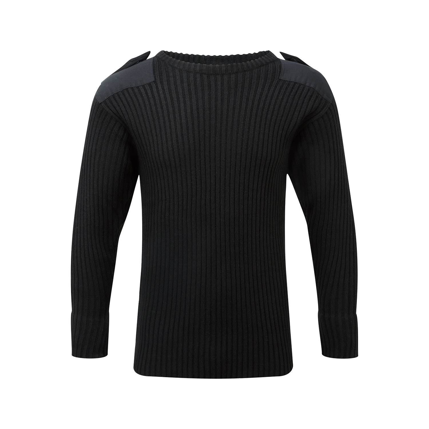 Fort Crew Neck Combat Jumper Black