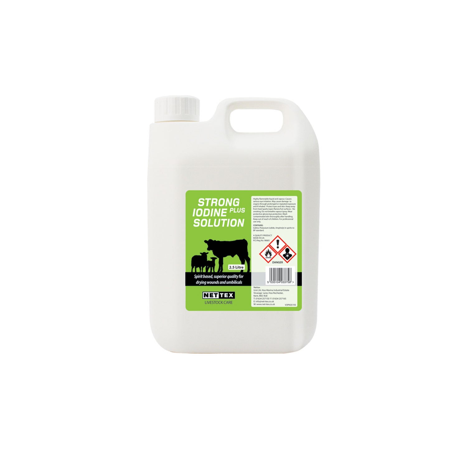 Nettex Agri Strong Iodine Plus Solution