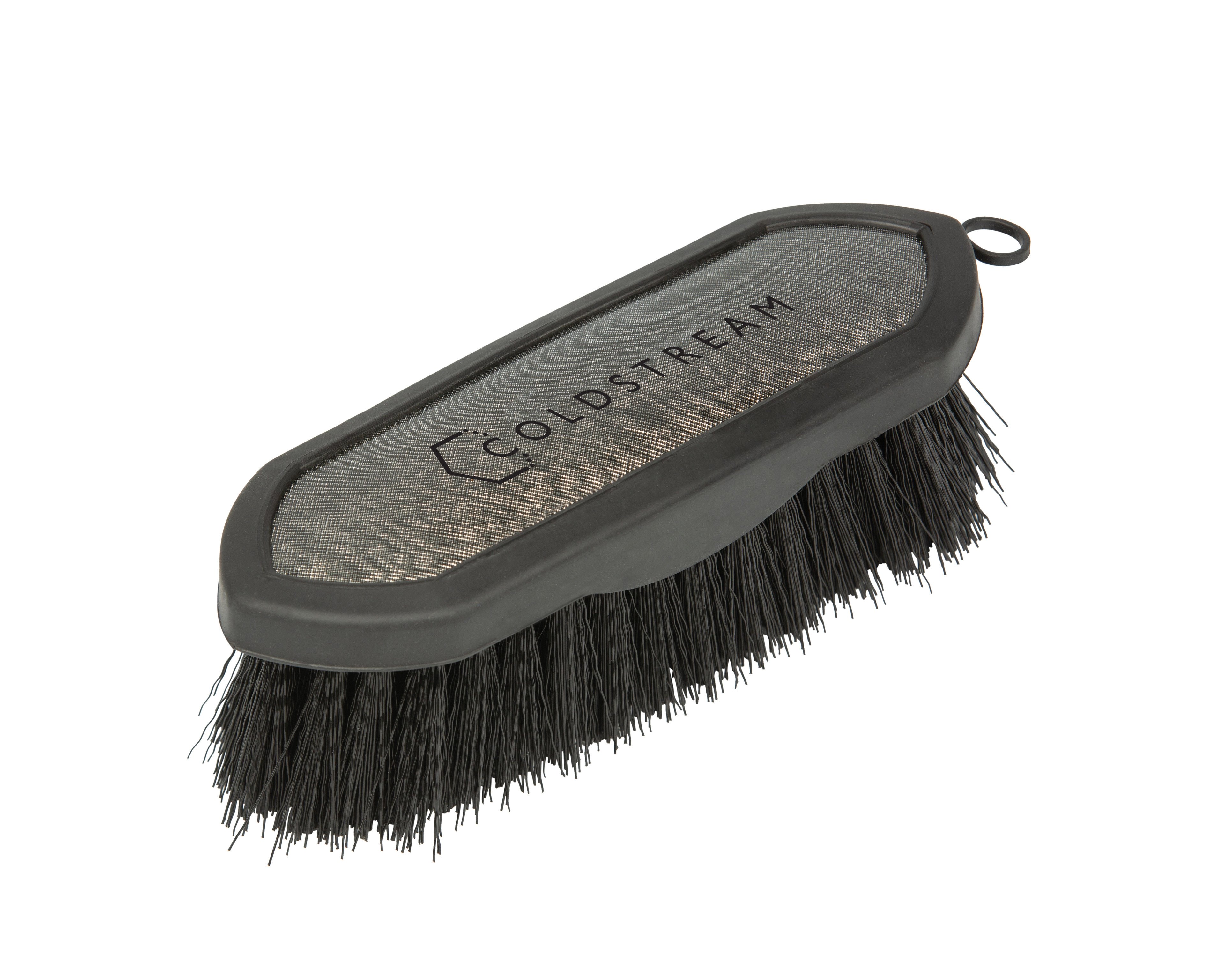 Coldstream Shine Dandy Brush Black/Silver 18.3 x 6cm