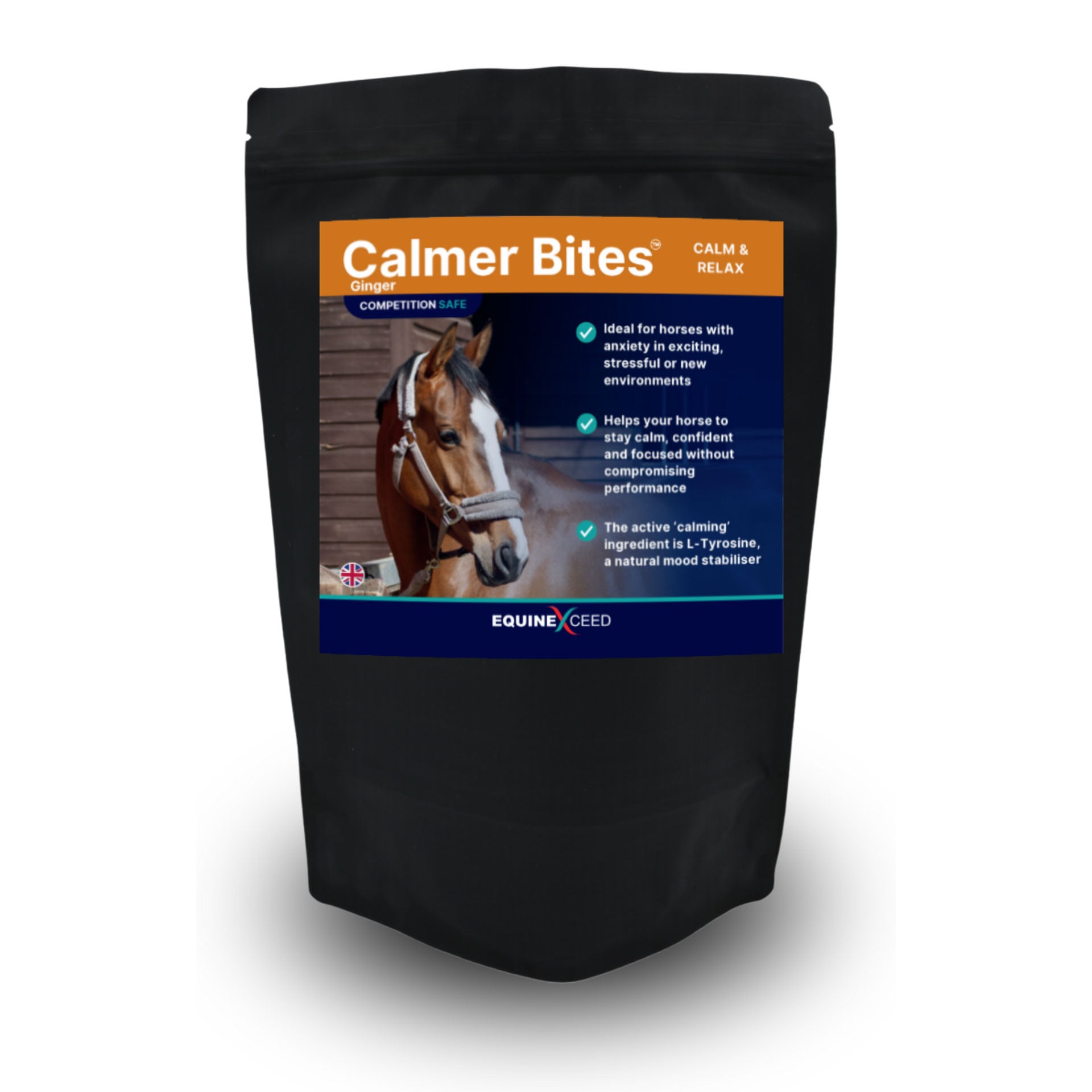 Equine Exceed Calmer Bites - Ginger