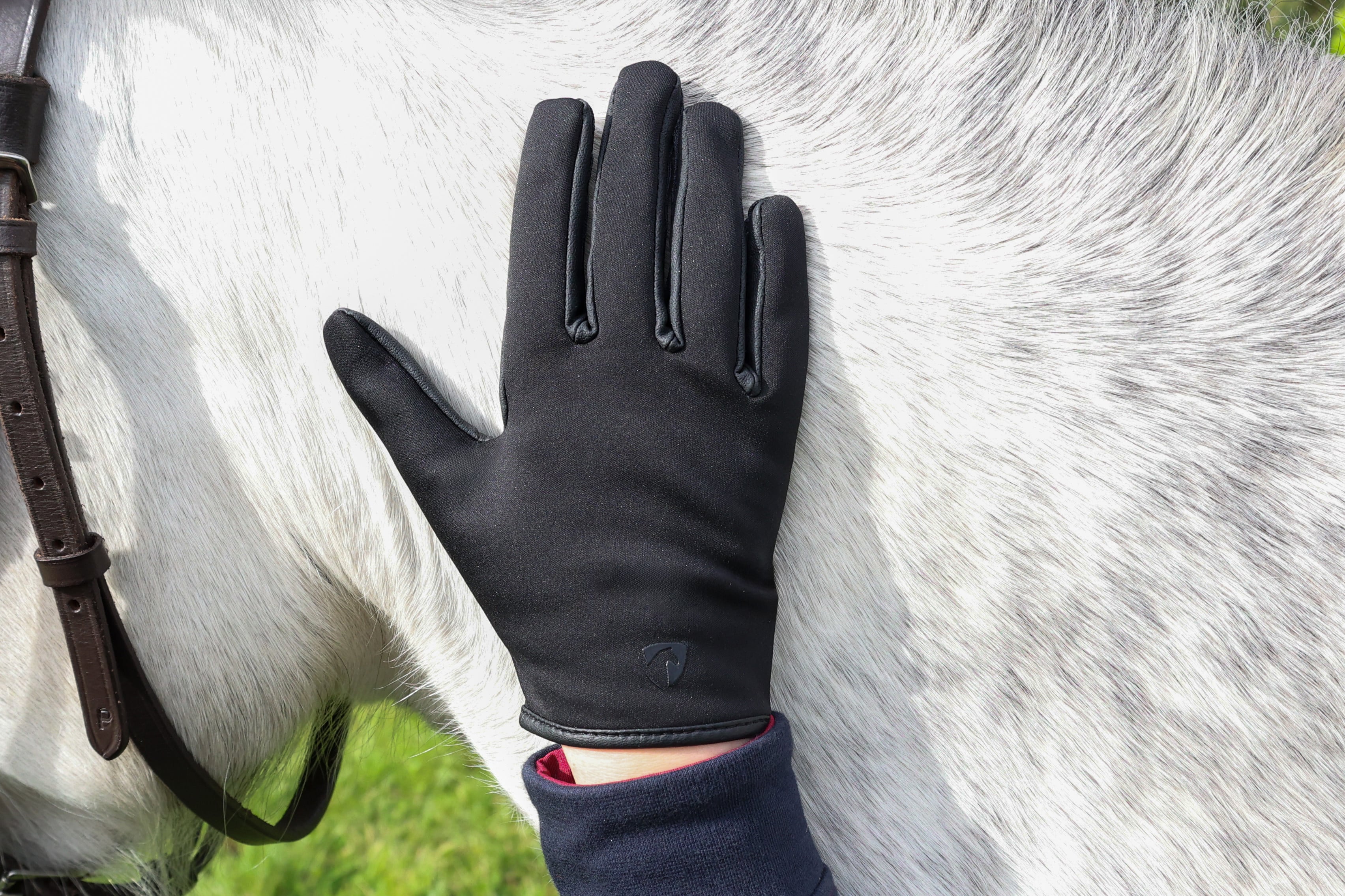 Hy Equestrian Children's Softshell Comfort Riding Gloves