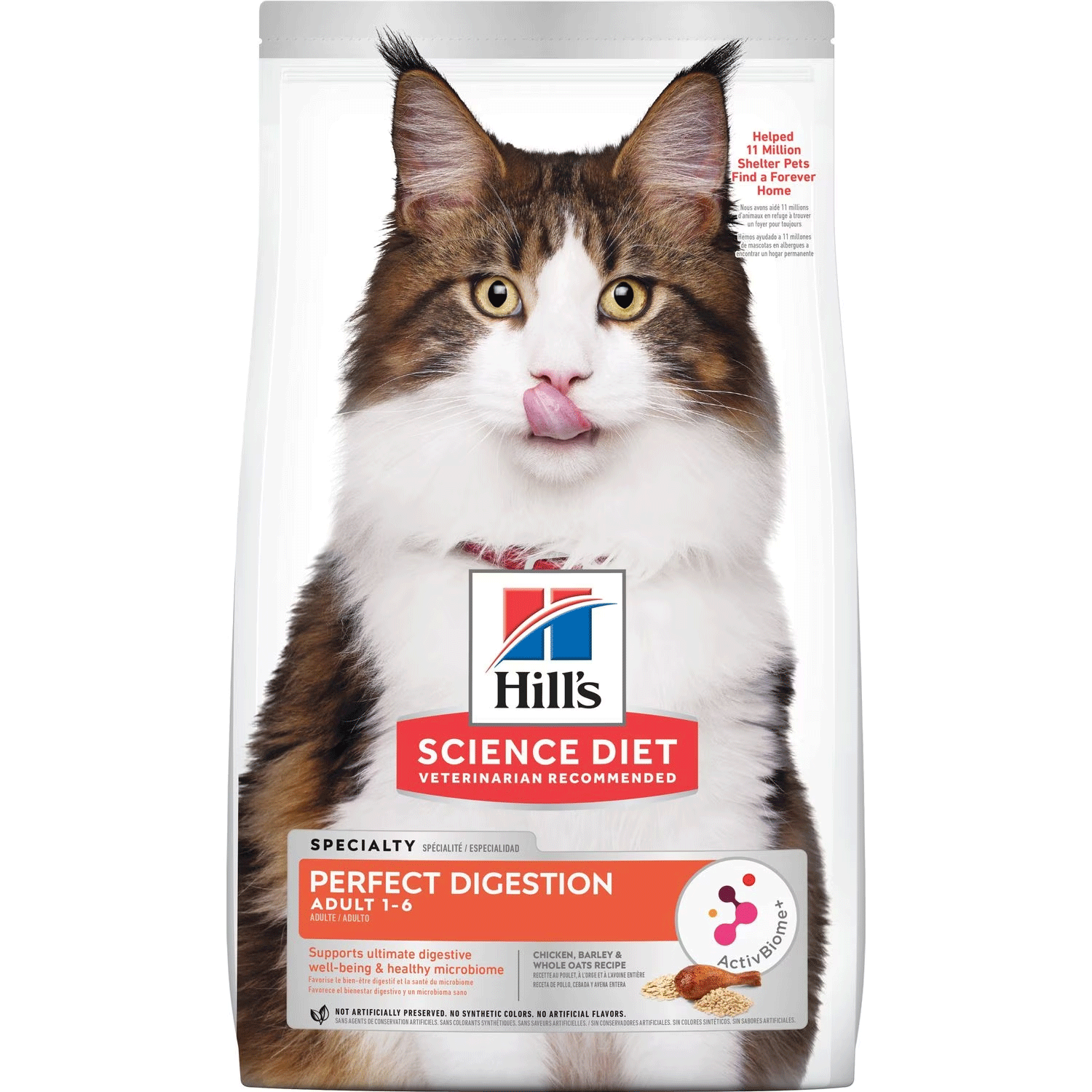 Hills Science Diet Adult Perfect Digestion Cat Food 1.5kg