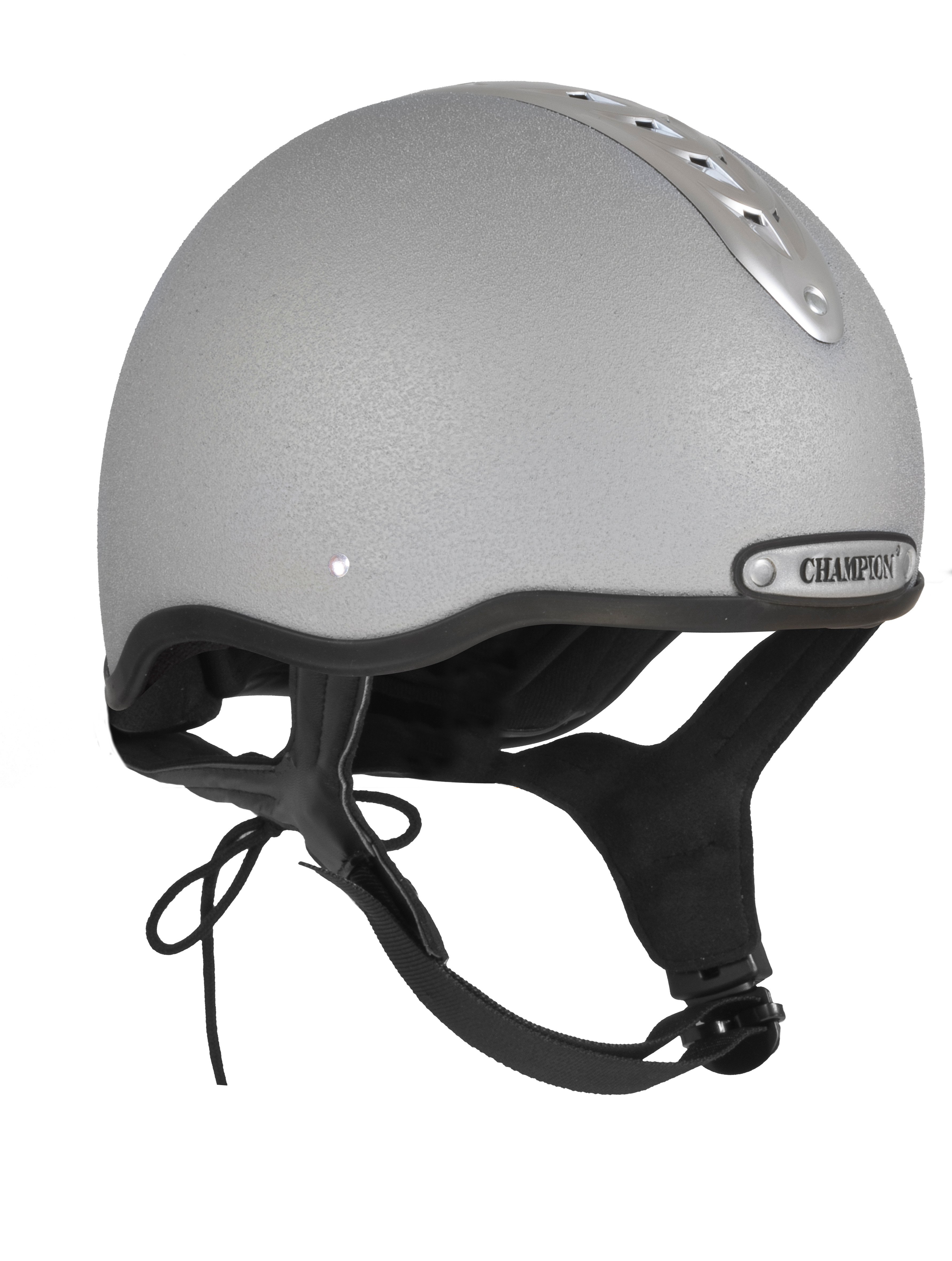 Champion ProUltimate Snell Riding Hat - Silver Matt