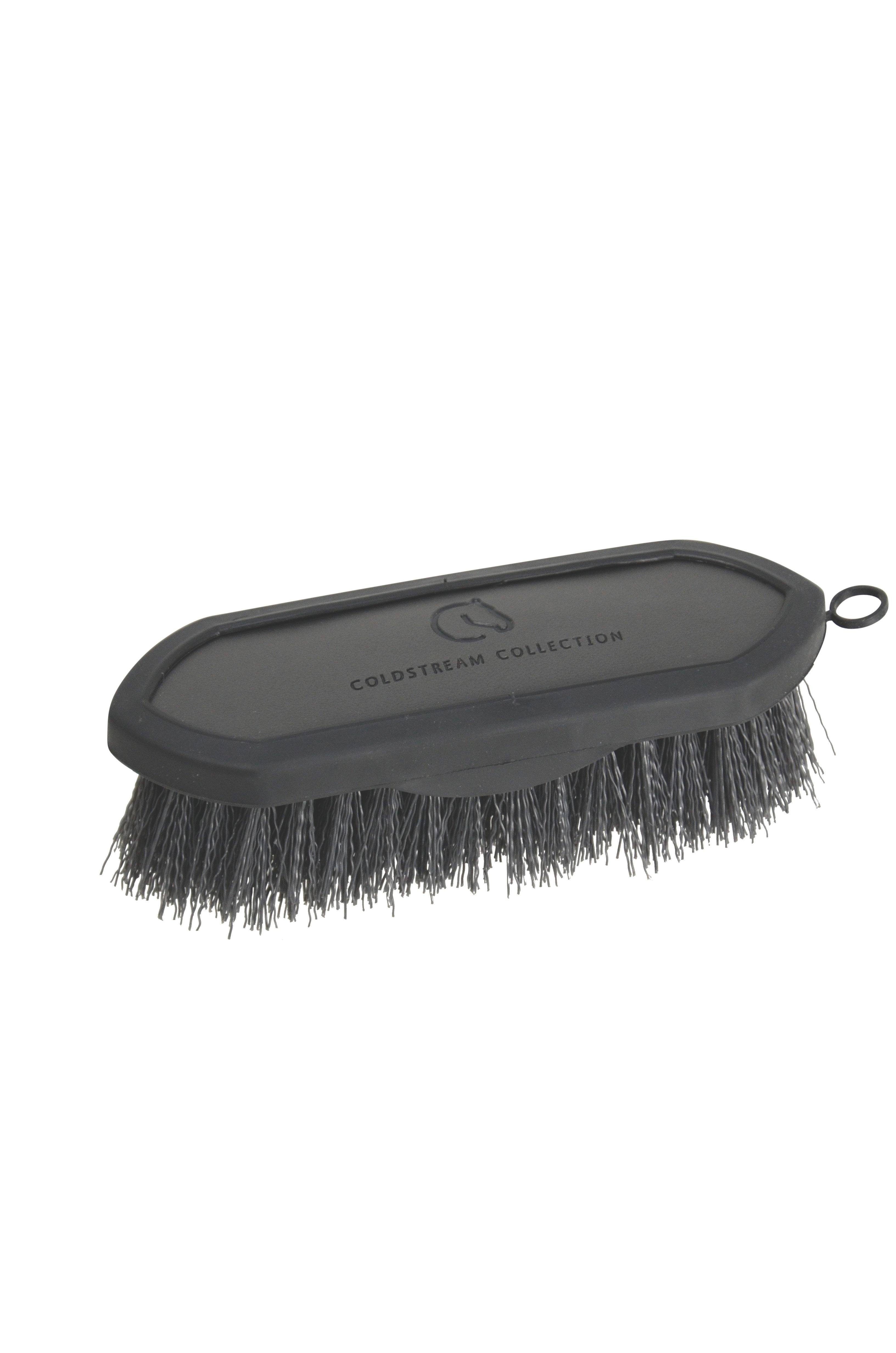 Coldstream Faux Leather Dandy Brush - Charcoal/Black