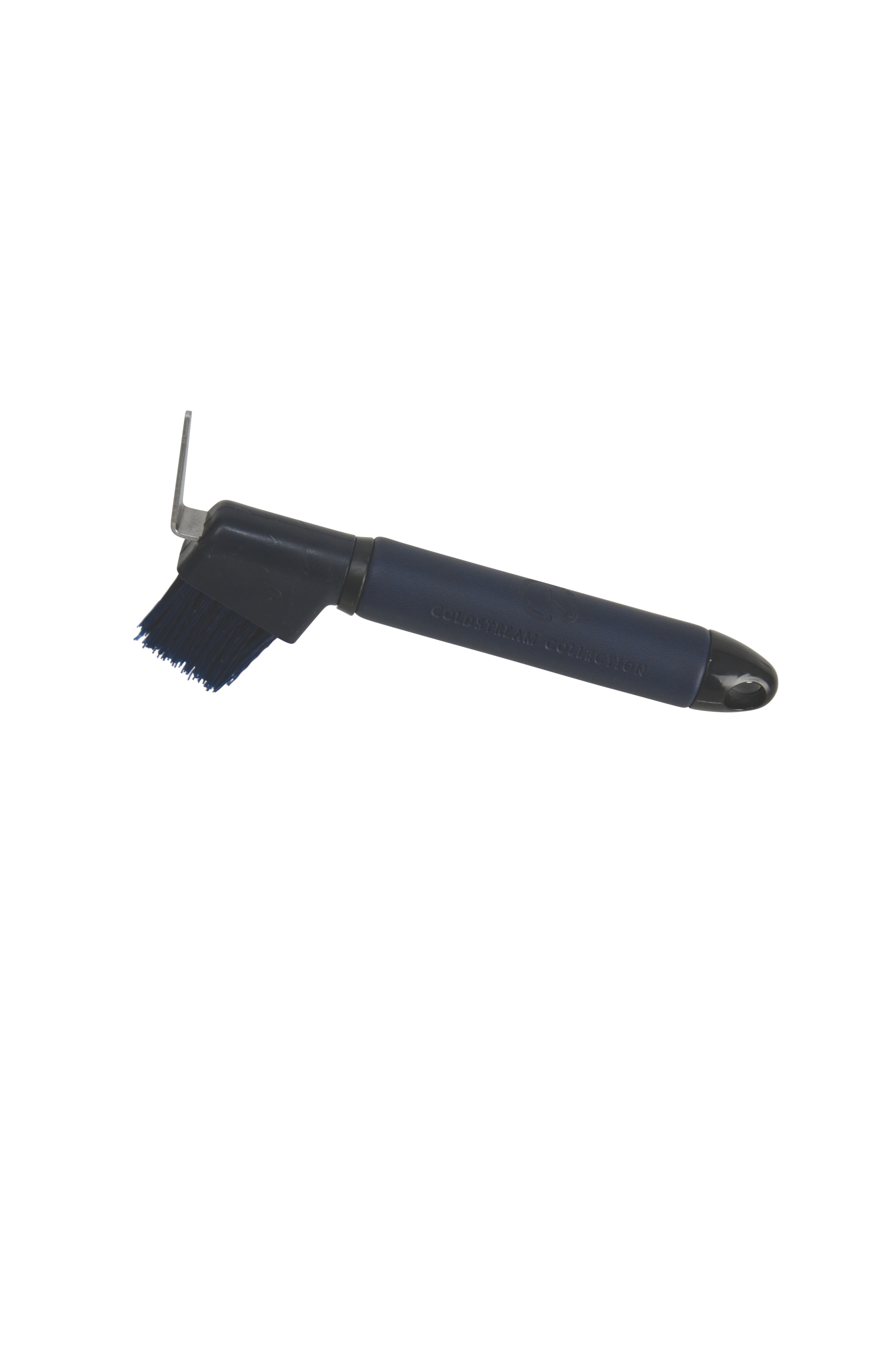 Coldstream Faux Leather Hoof Pick - Navy/Black