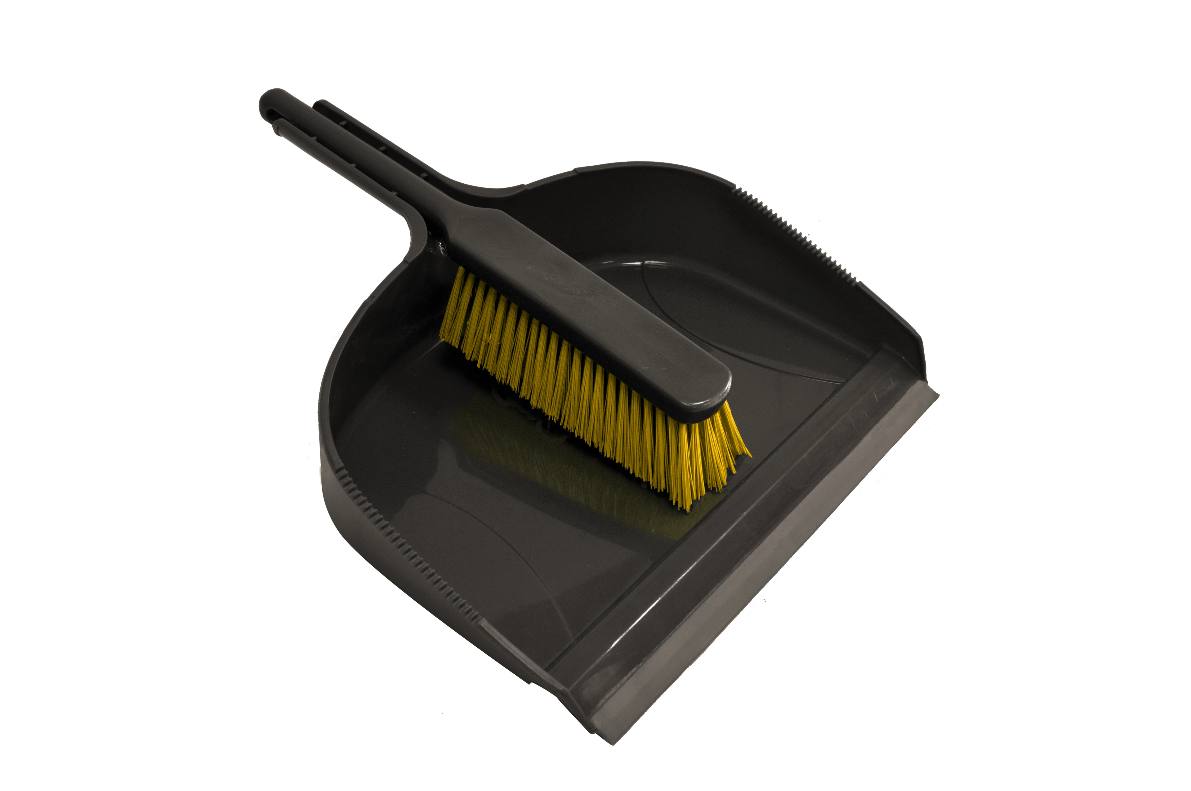 Jumbo Dustpan with Stiff Banister Brush  410 x 330mm