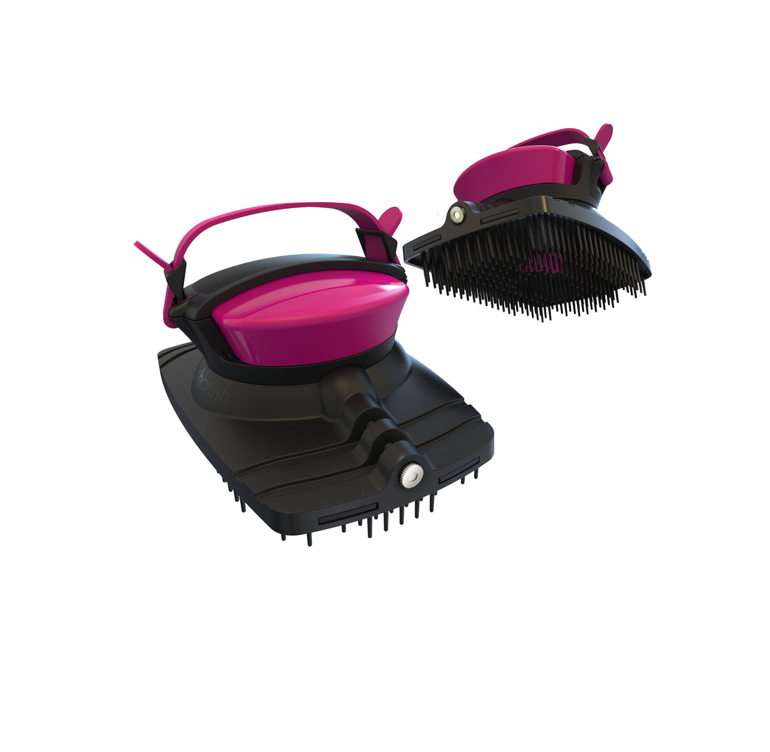 Hushbrush - Black/Raspberry