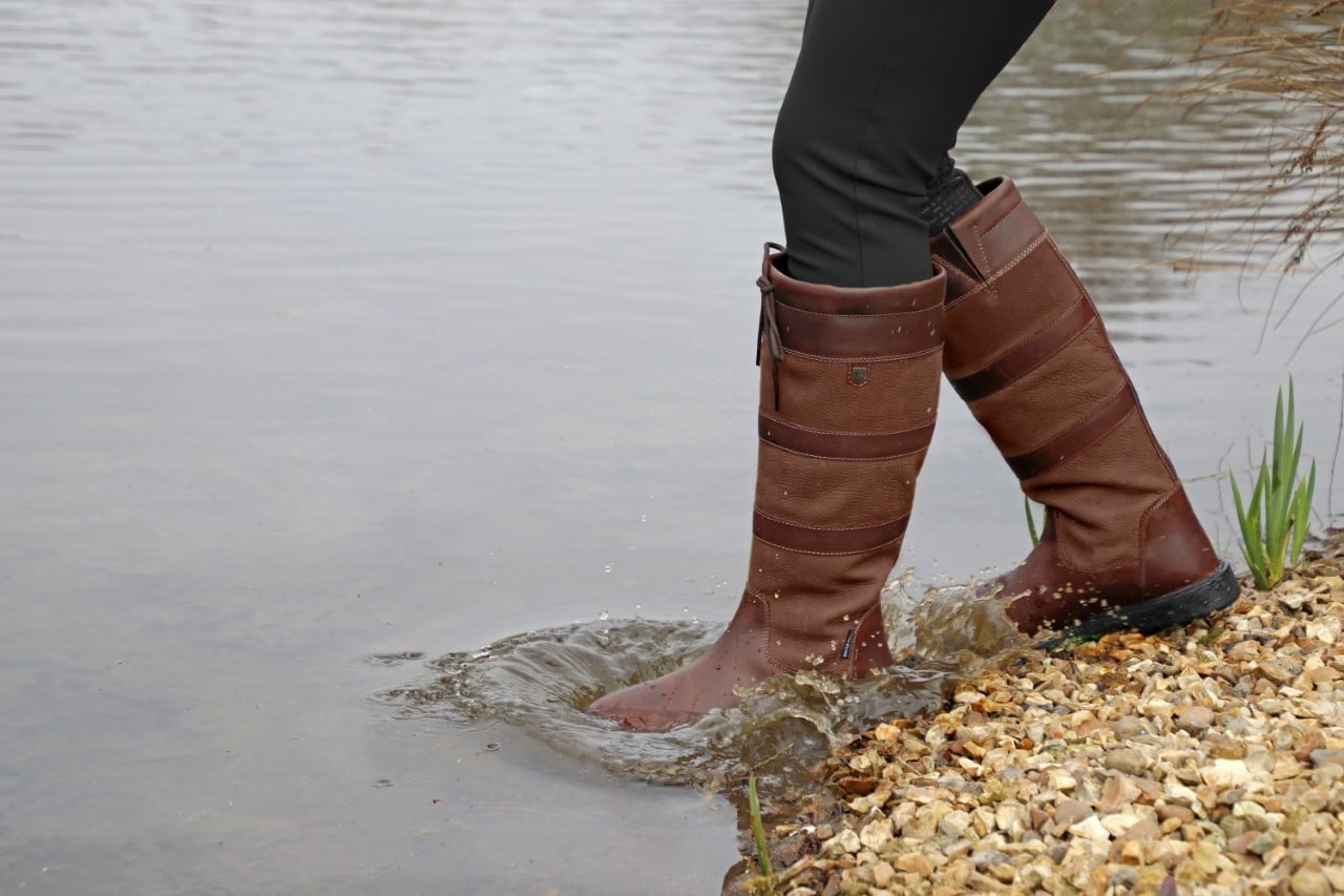 Hy Equestrian Bakewell Long Country Boot - Dark Brown