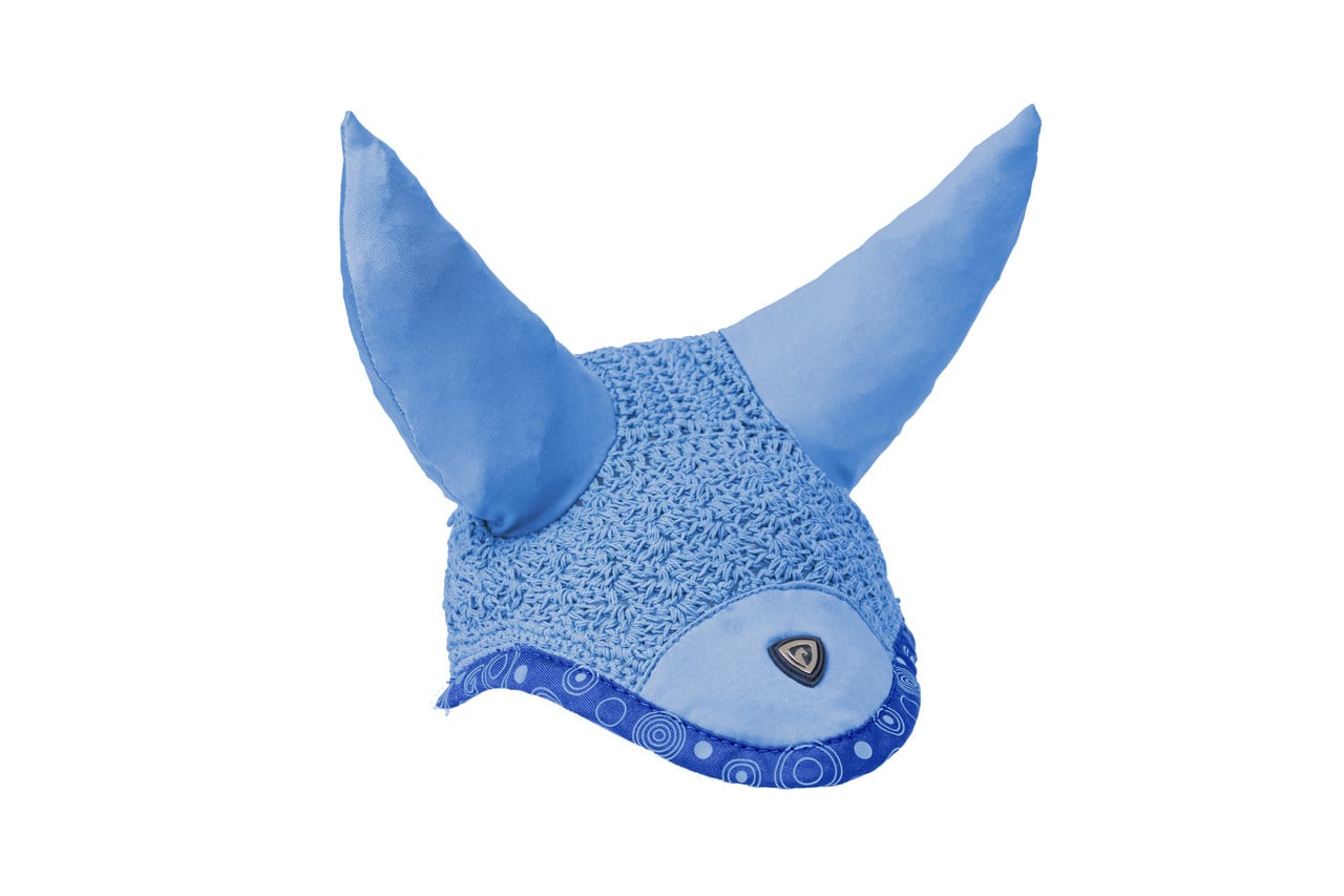 Hy Equestrian DynaMizs Ecliptic Fly Veil - Cobalt/Ocean