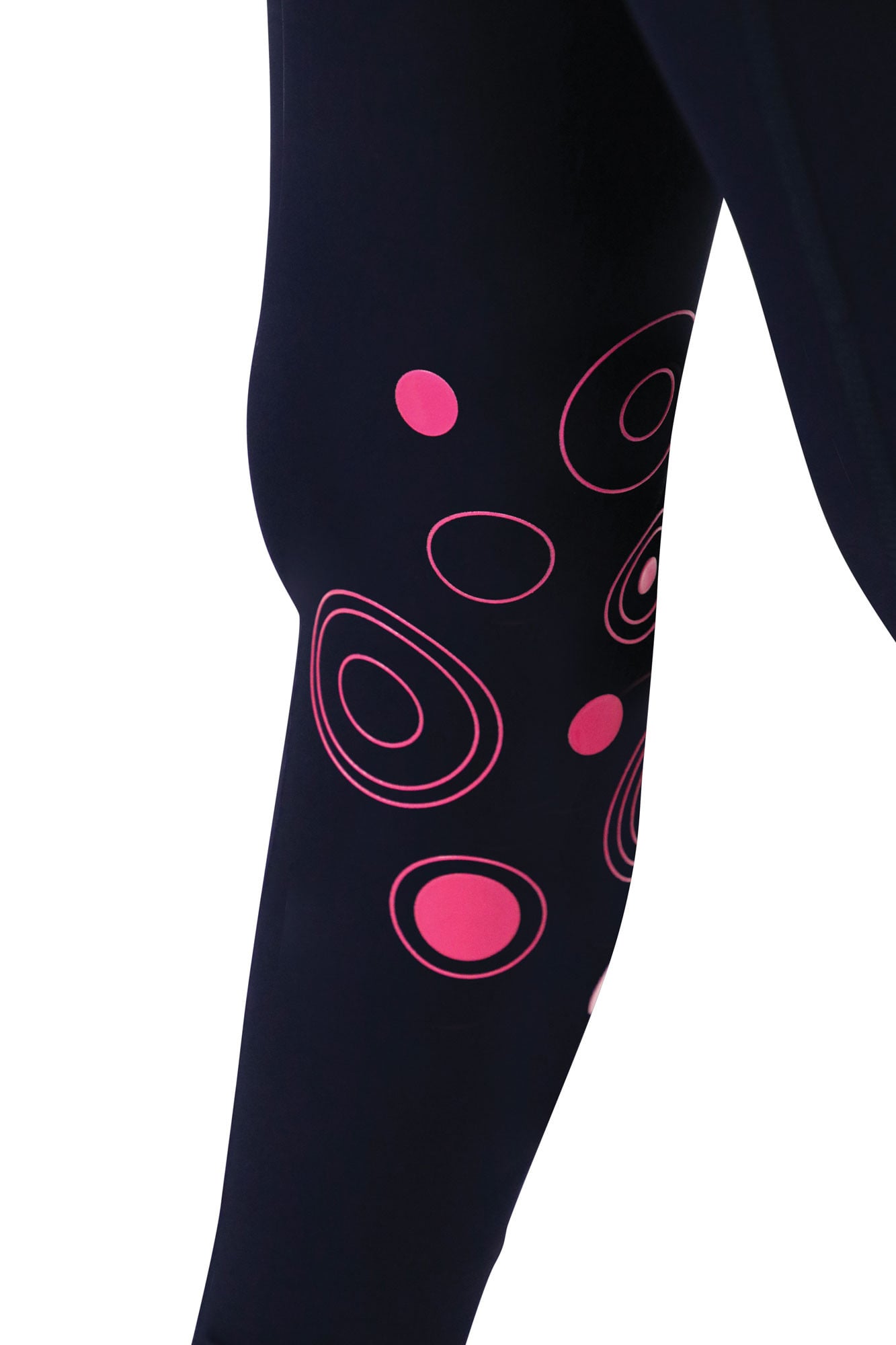 Hy Equestrian DynaMizs Ecliptic Riding Tights - Cobalt/Ocean