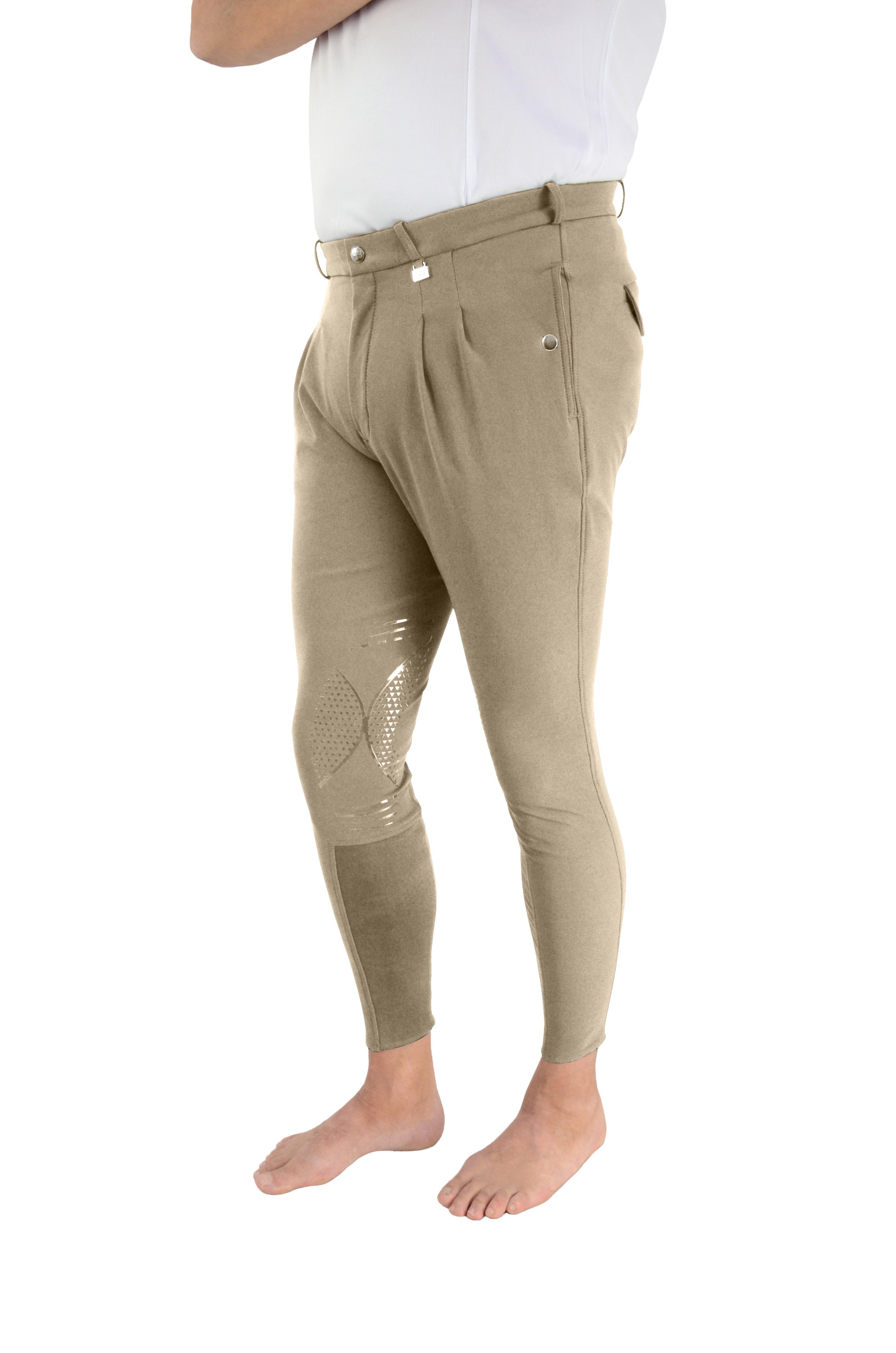 Hy Equestrian Harrogate Men's Breeches - Beige
