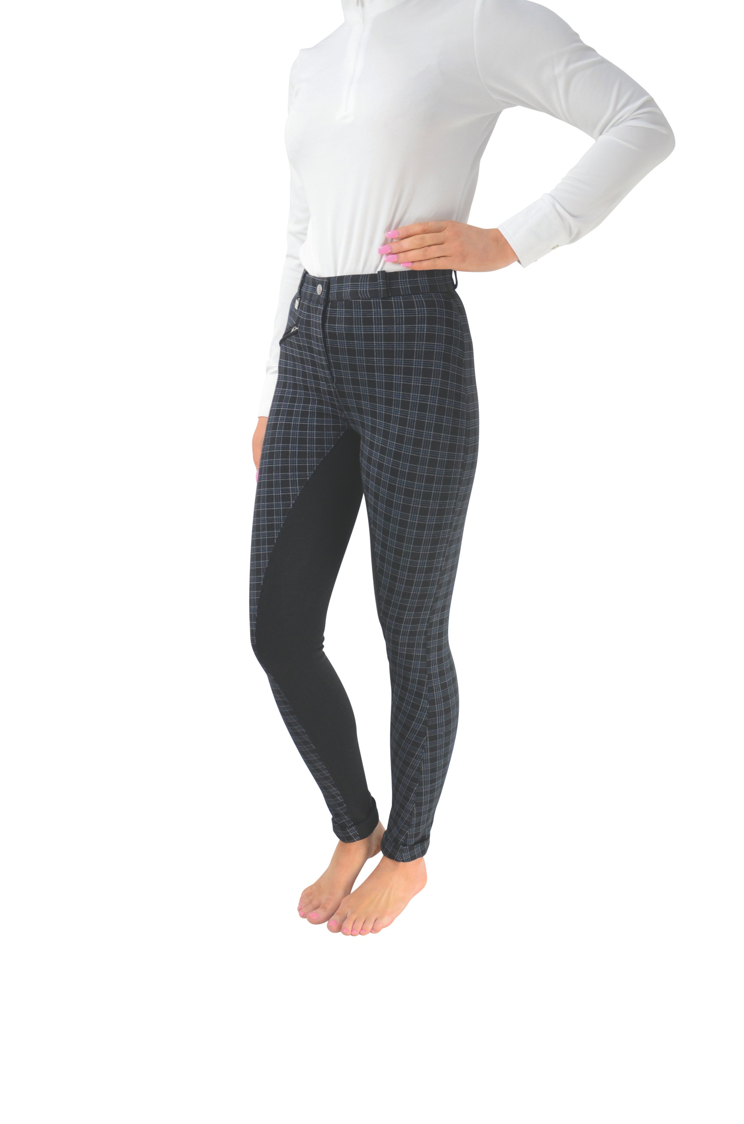 Hy Equestrian Harby Ladies Jodhpurs - Black