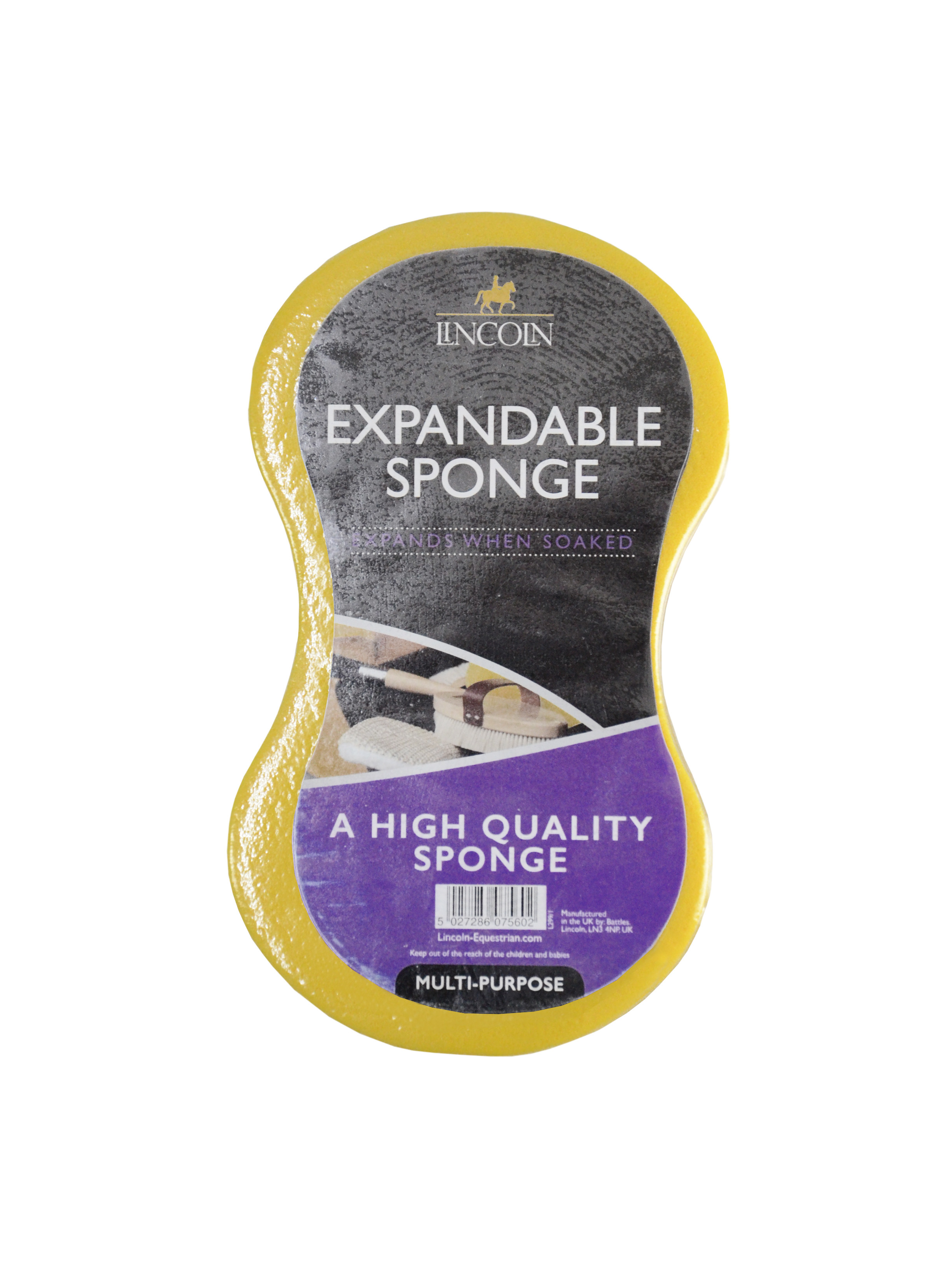 Lincoln Expandable Sponge Yellow One Size
