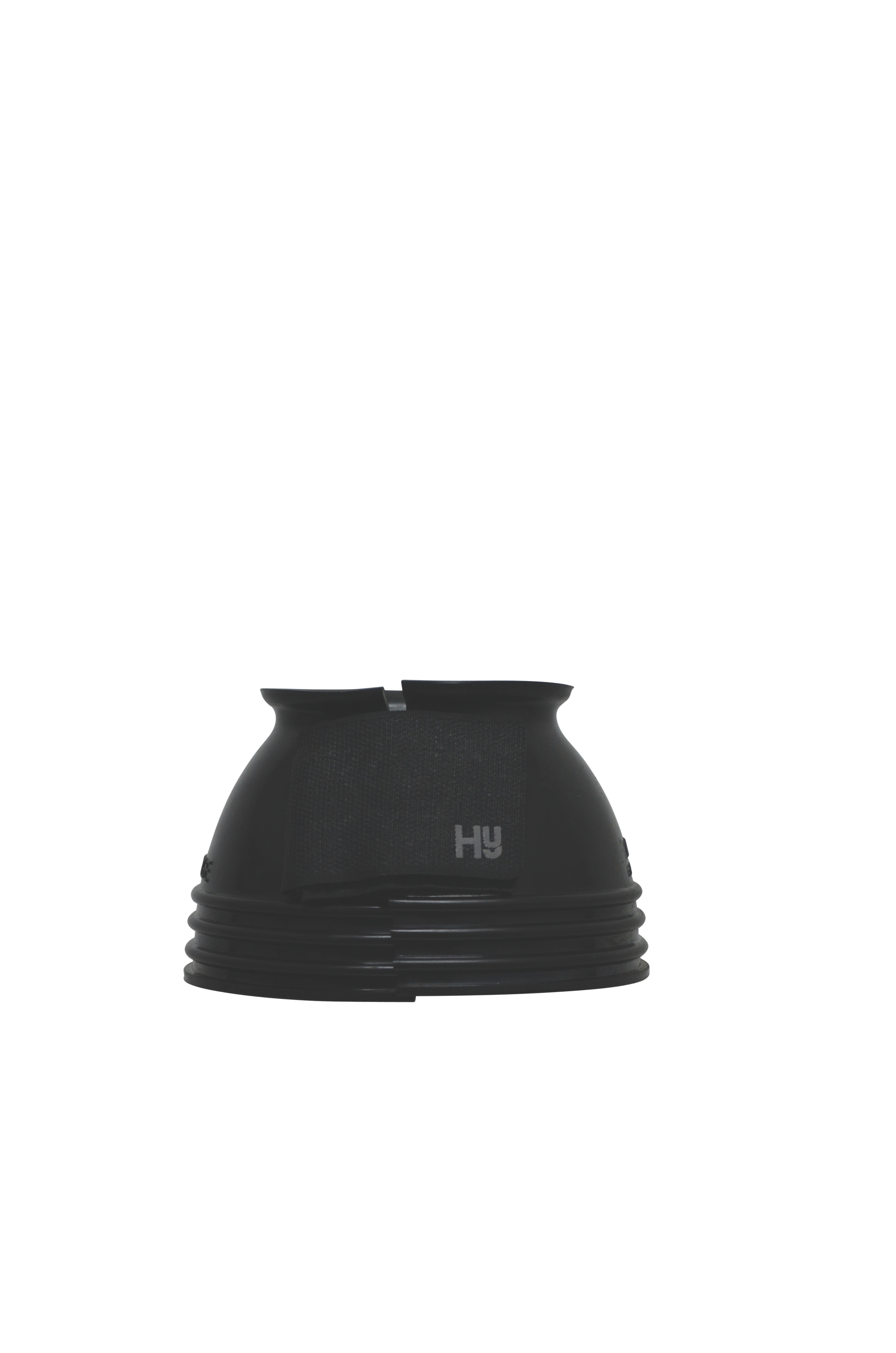 Hy Equestrian Ringed Over Reach Boots - Black
