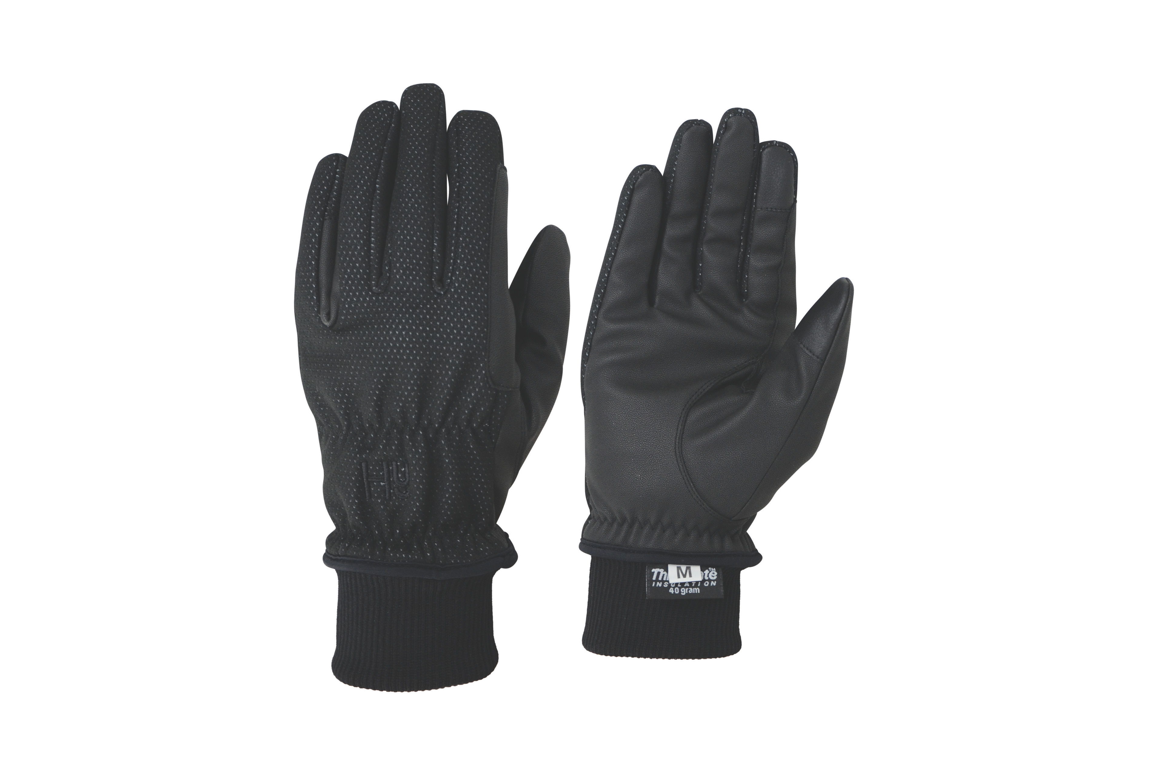 Hy Equestrian Storm Breaker Thermal Gloves - Black