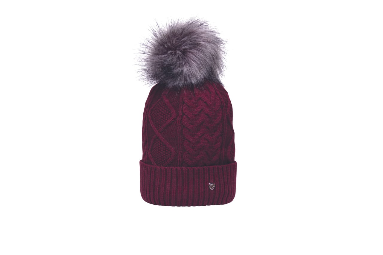 Hy Equestrian Vanoise Knitted Bobble Hat