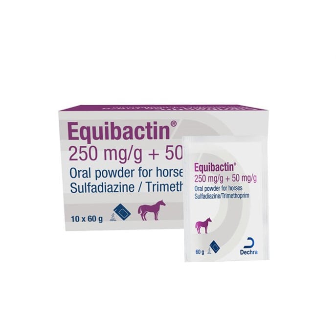 Equibactin Vet Oral Powder for horses 60g x 10 sachets