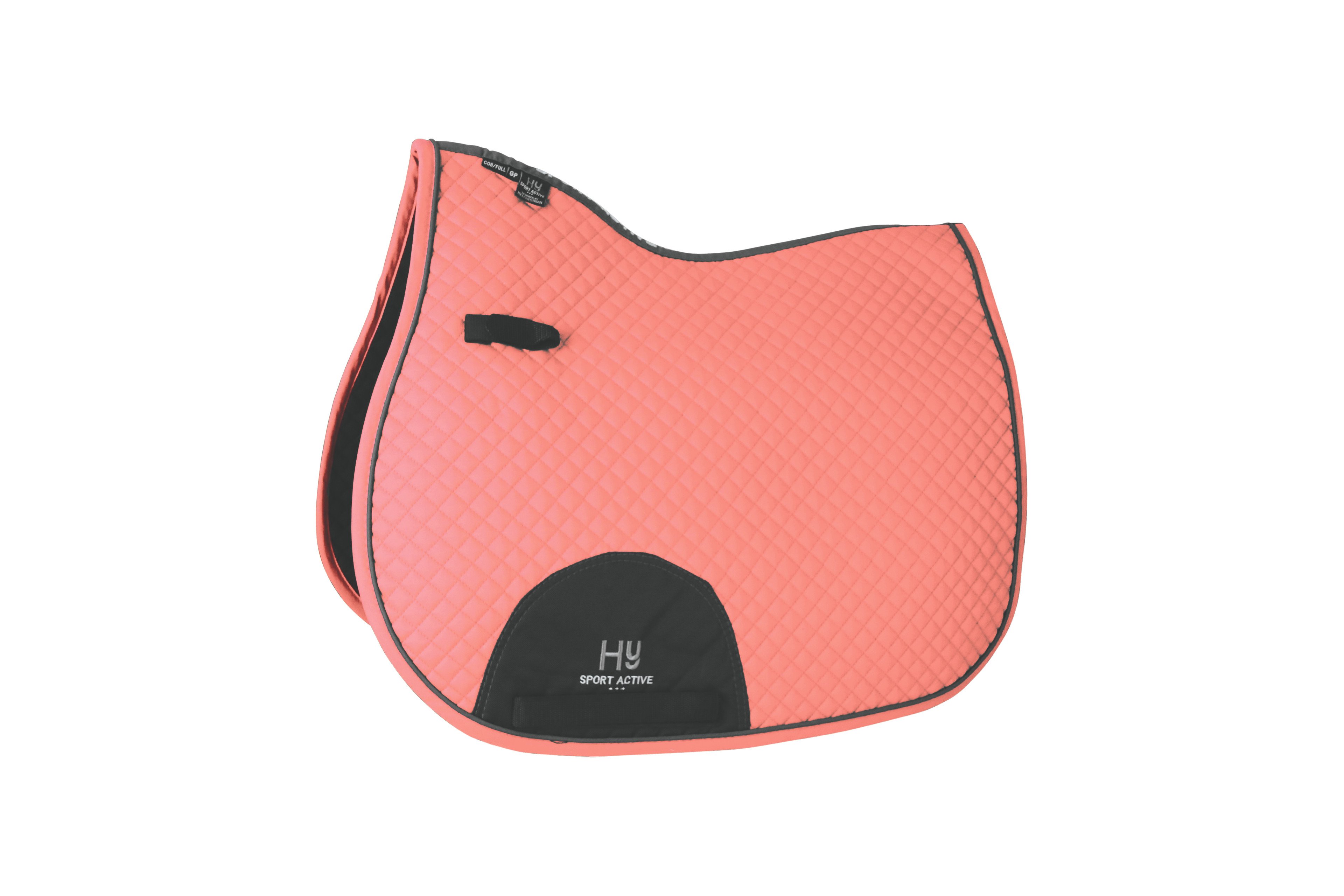 Hy Sport Active GP Saddle Pad - Coral