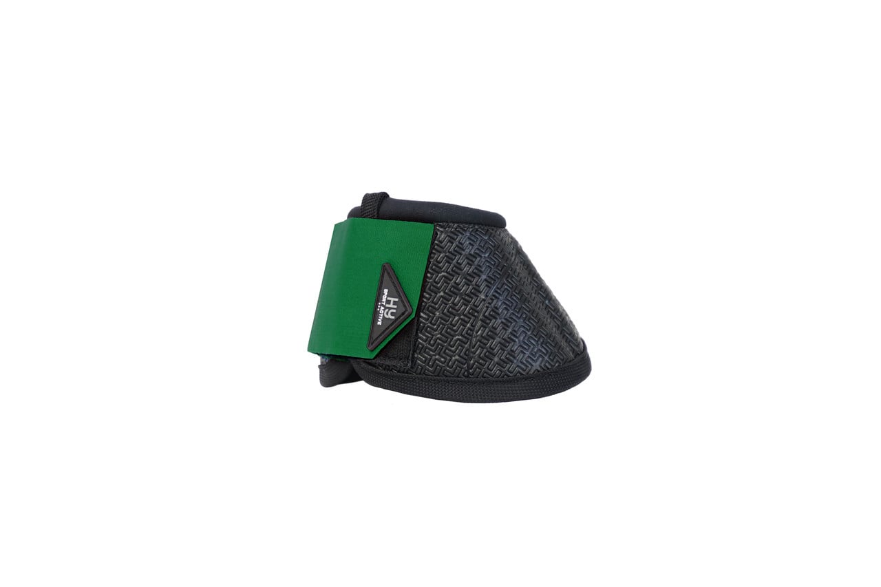 Hy Sport Active Over Reach Boots - Emerald Green