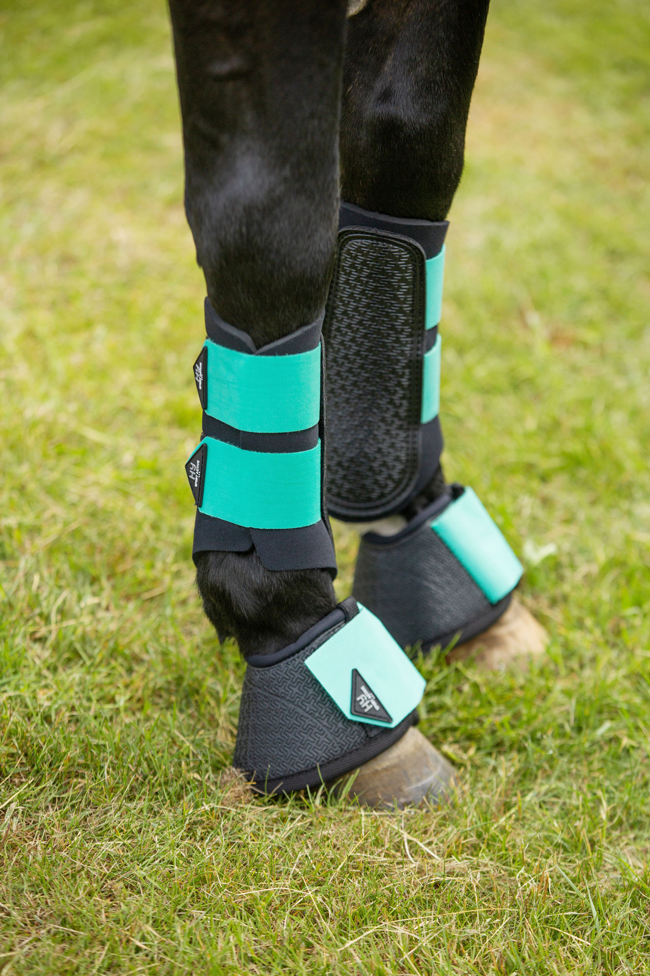 Hy Sport Active Over Reach Boots - Spearmint Green