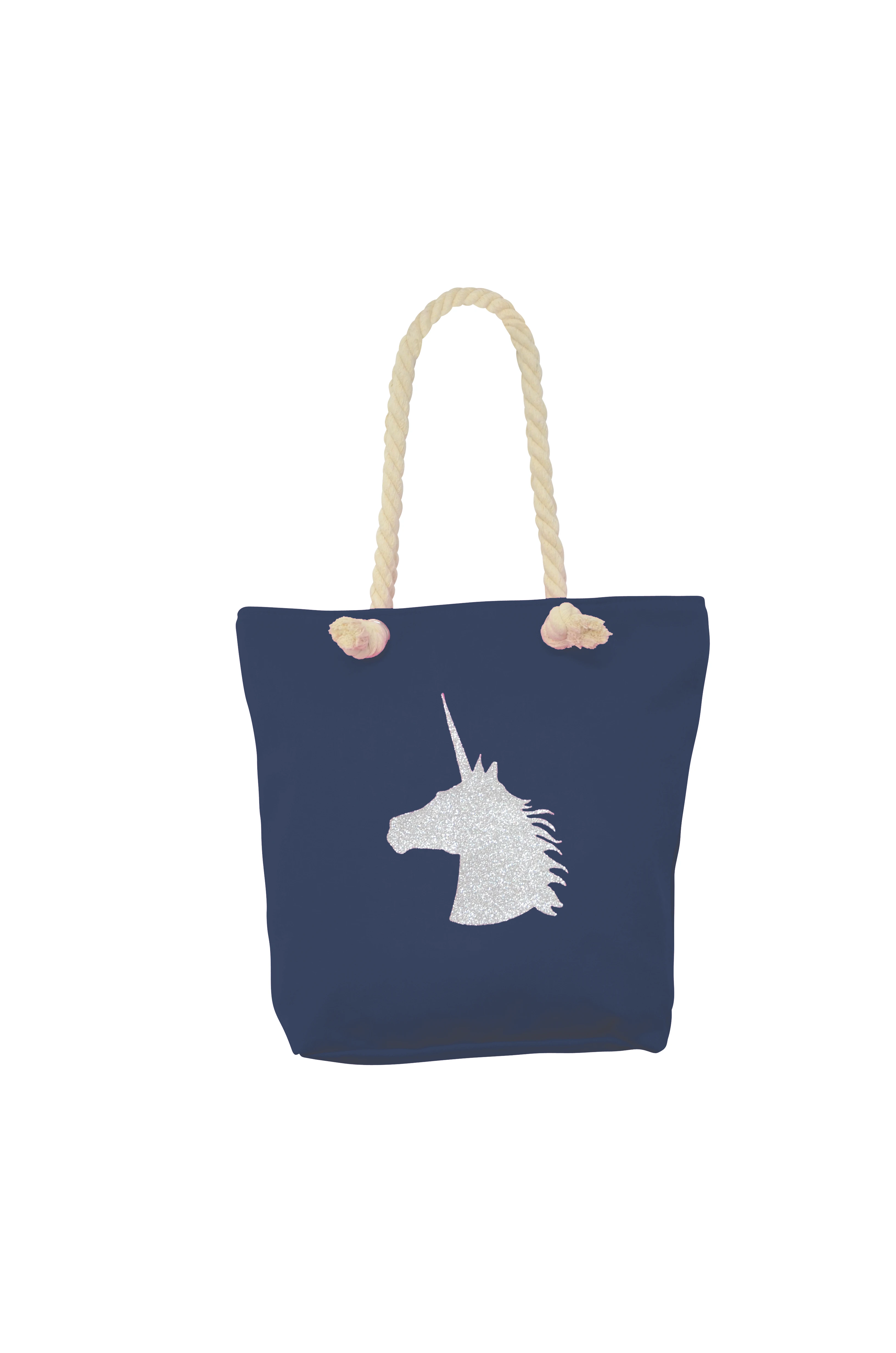 HyFASHION Unicorn Glitter Tote Bag