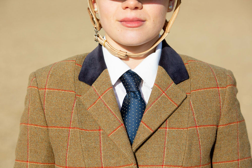 Supreme Products Show Tie - Burgundy/Gold Diamonds