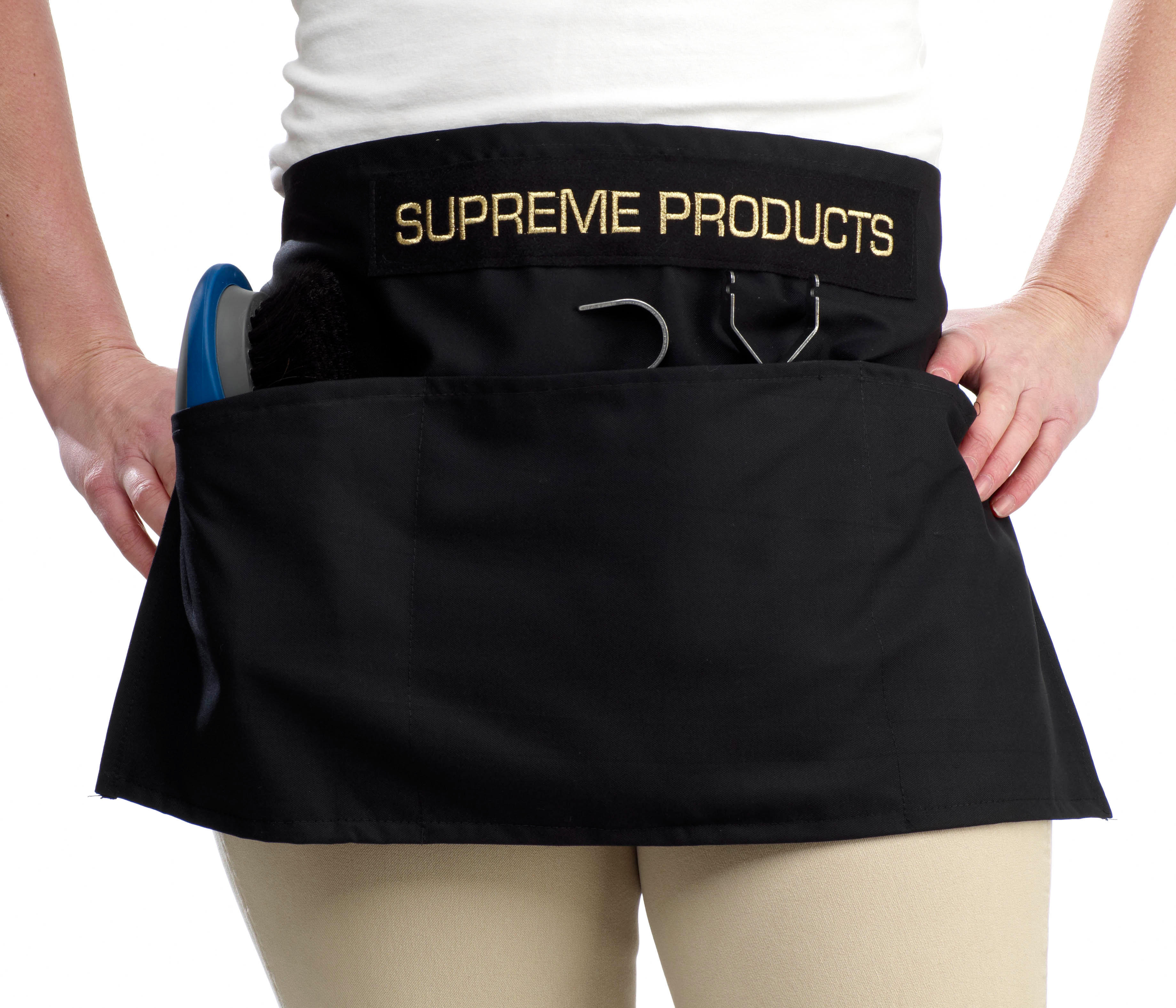 Supreme Products Grooming Apron Black Half
