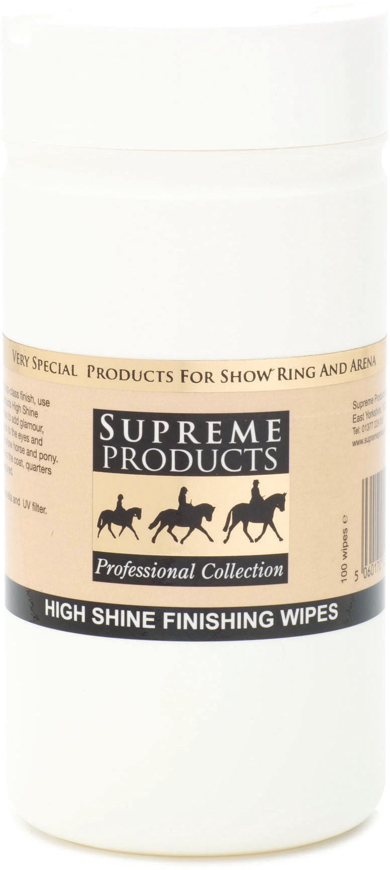 Supreme Products High Shine Finishing Wipes 100