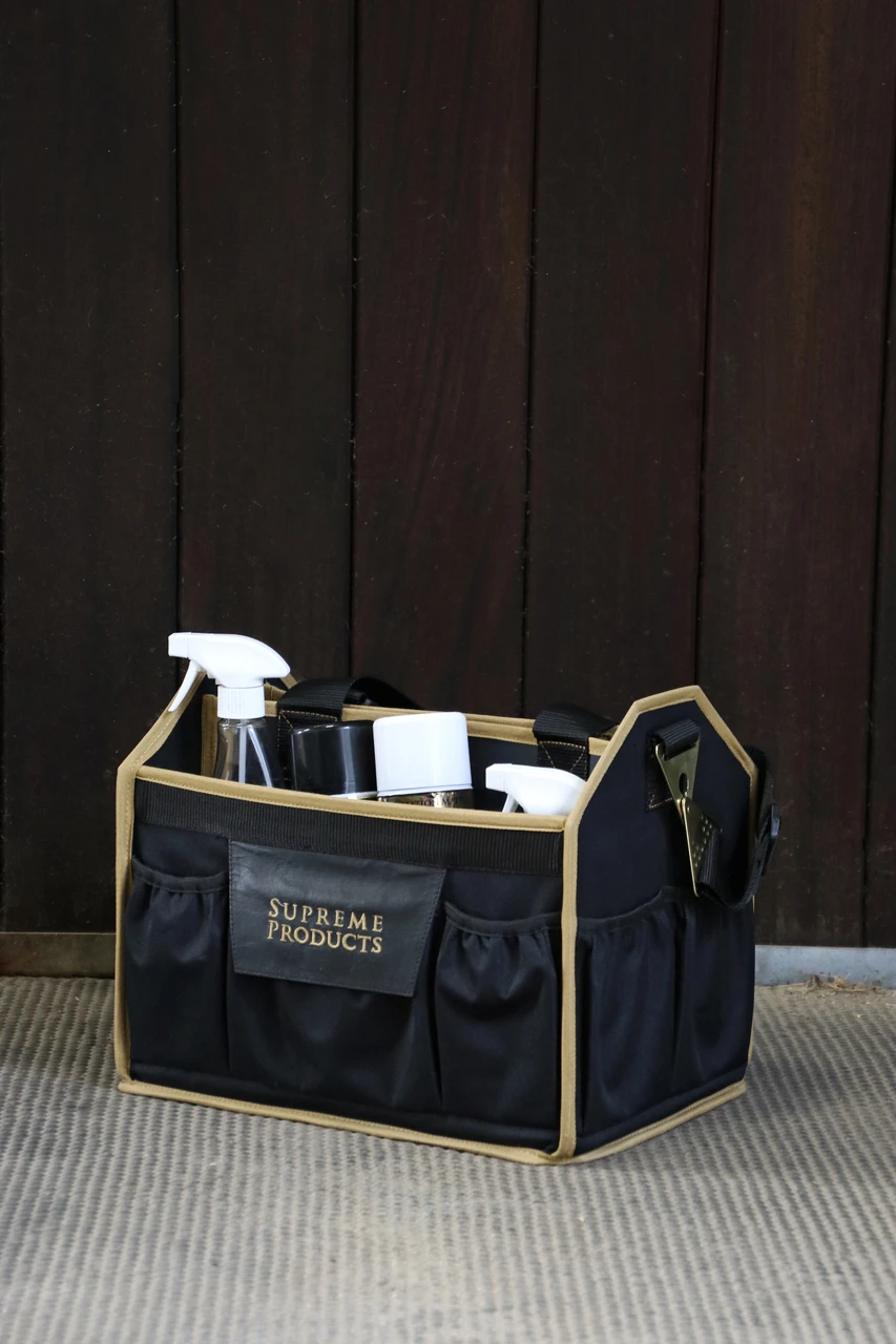 Supreme Products Pro Groom Accessories Bag Black/Gold