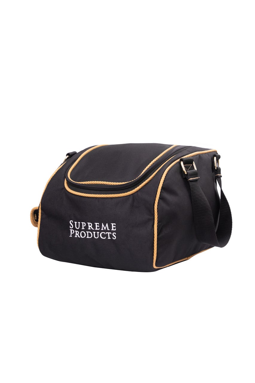 Supreme Products Pro Groom Riding Hat Bag Black/Gold