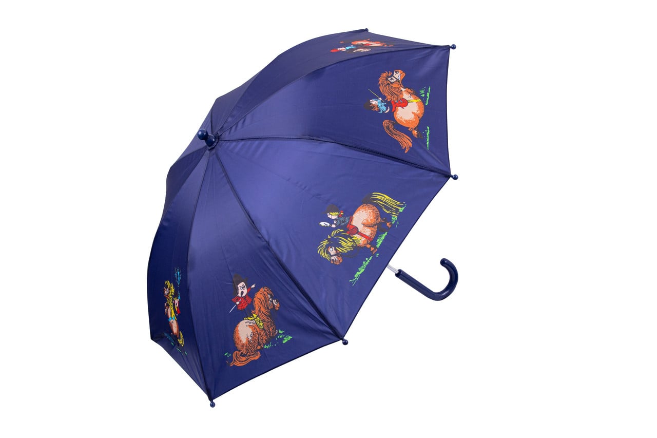 Hy Equestrian Thelwell Collection Umbrella Navy