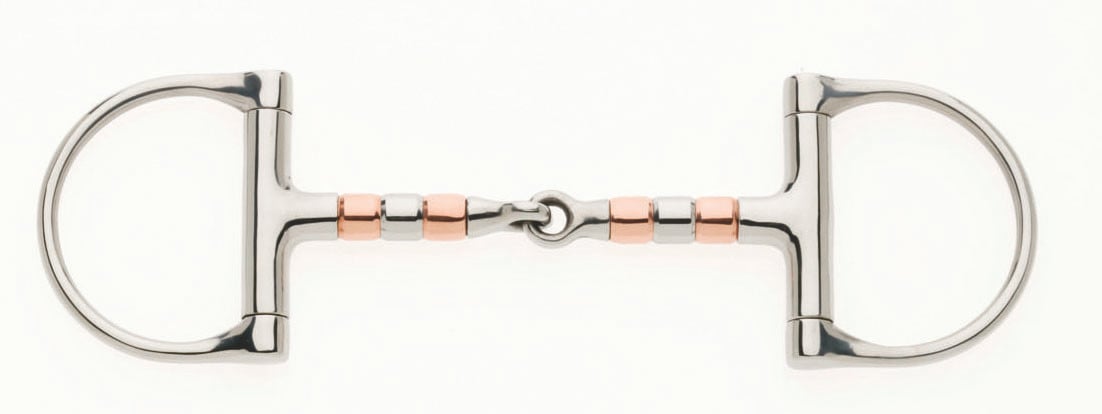 Copper Roller D Ring Snaffle