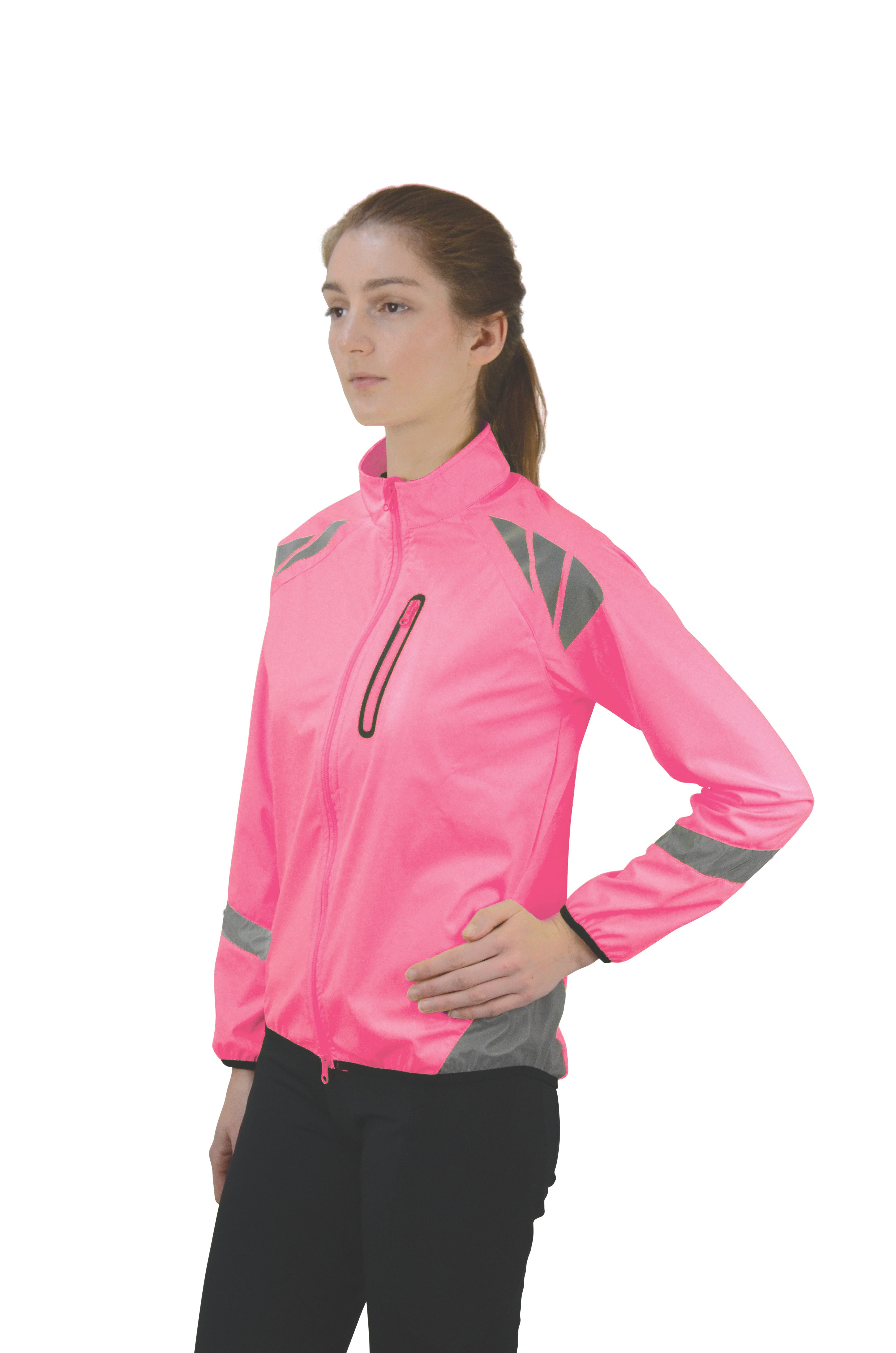 Reflector Jacket by Hy Equestrian - Pink