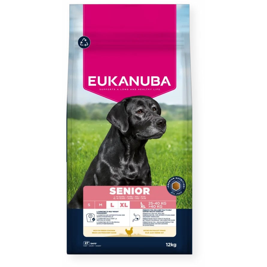 Eukanuba Senior Large Breed Rich in Chicken 12kg