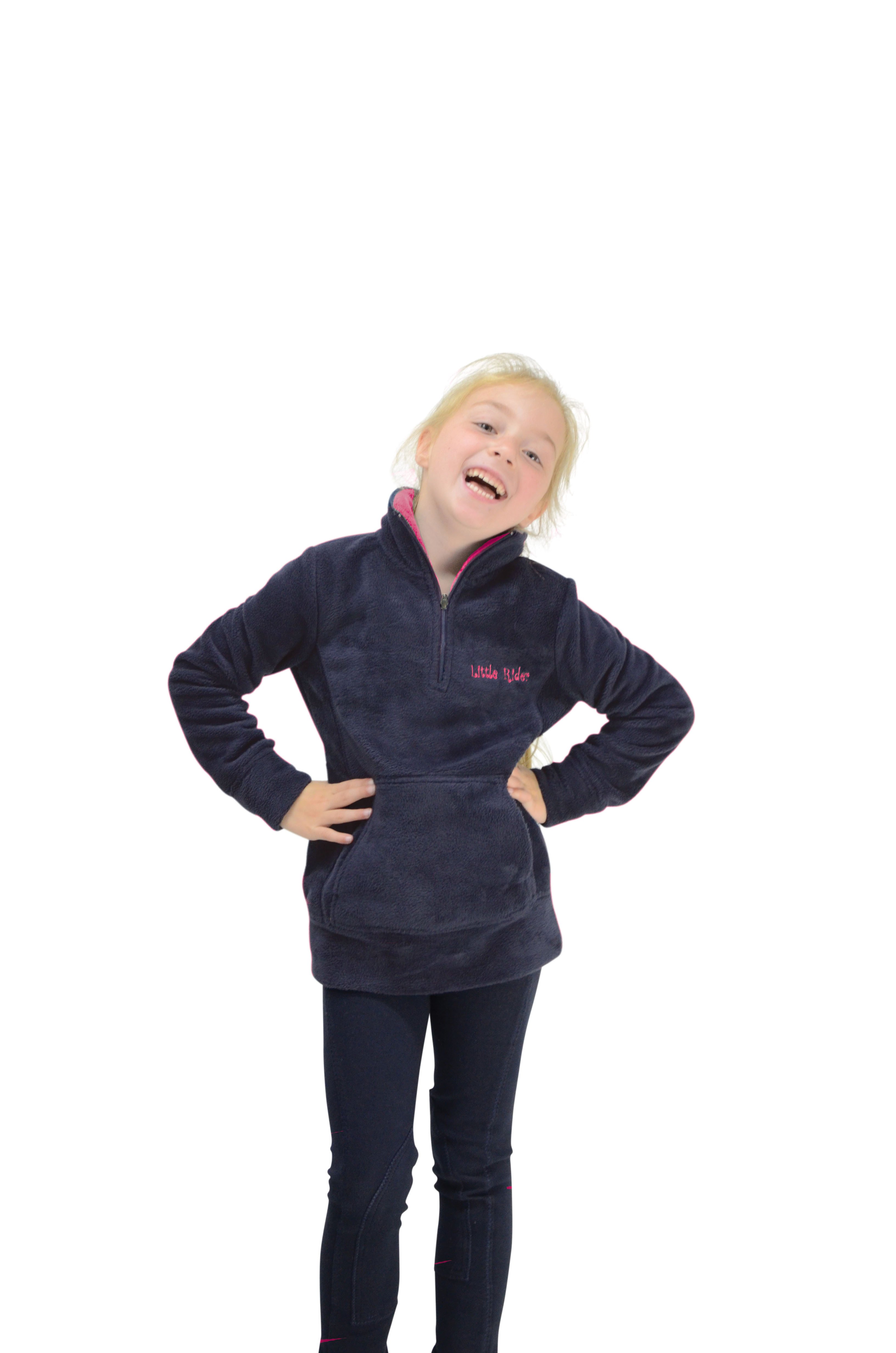 Nina Soft Fleece by Little Rider - Navy/Pink