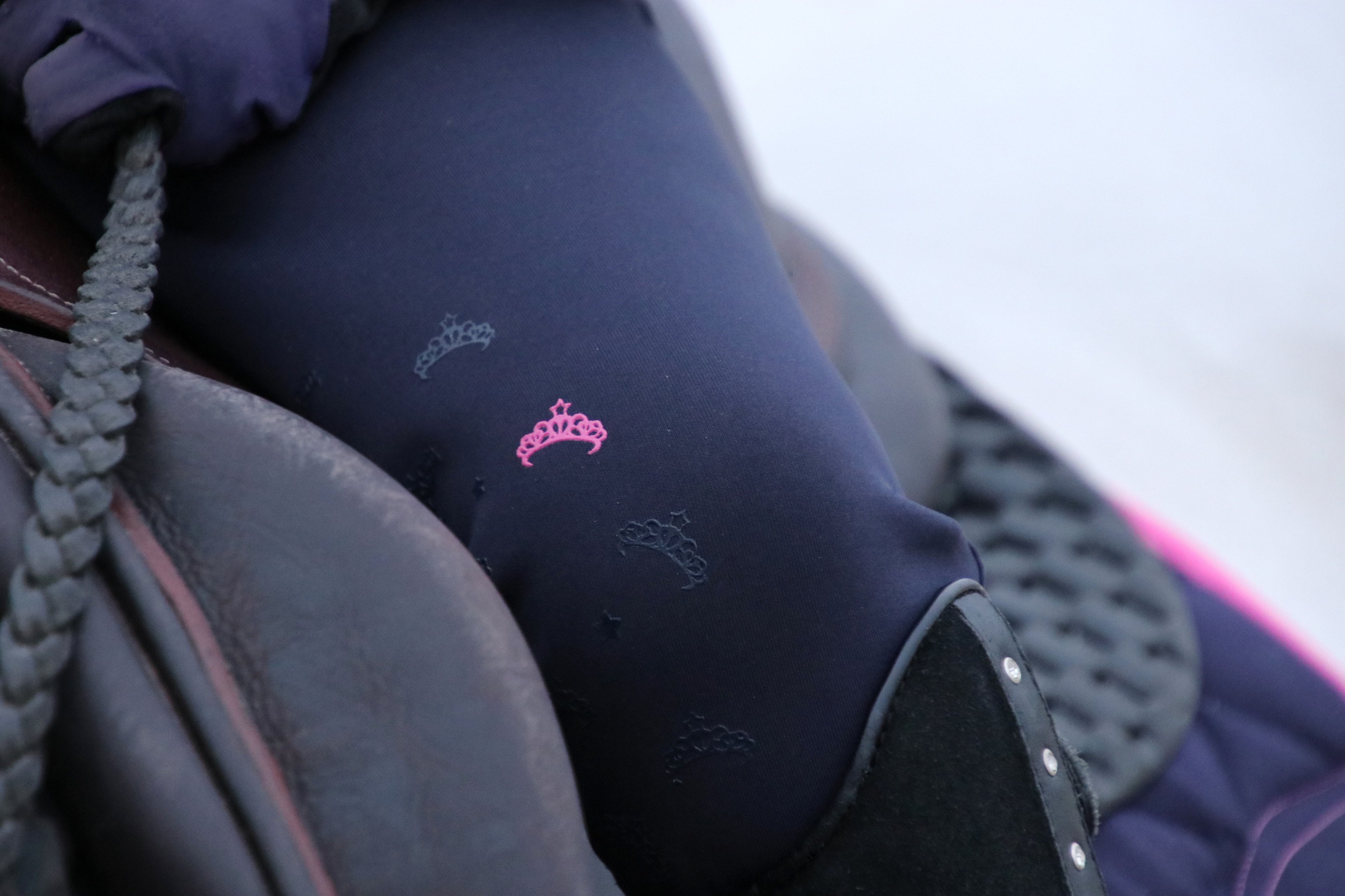 Sara Riding Tights By Little Rider - White