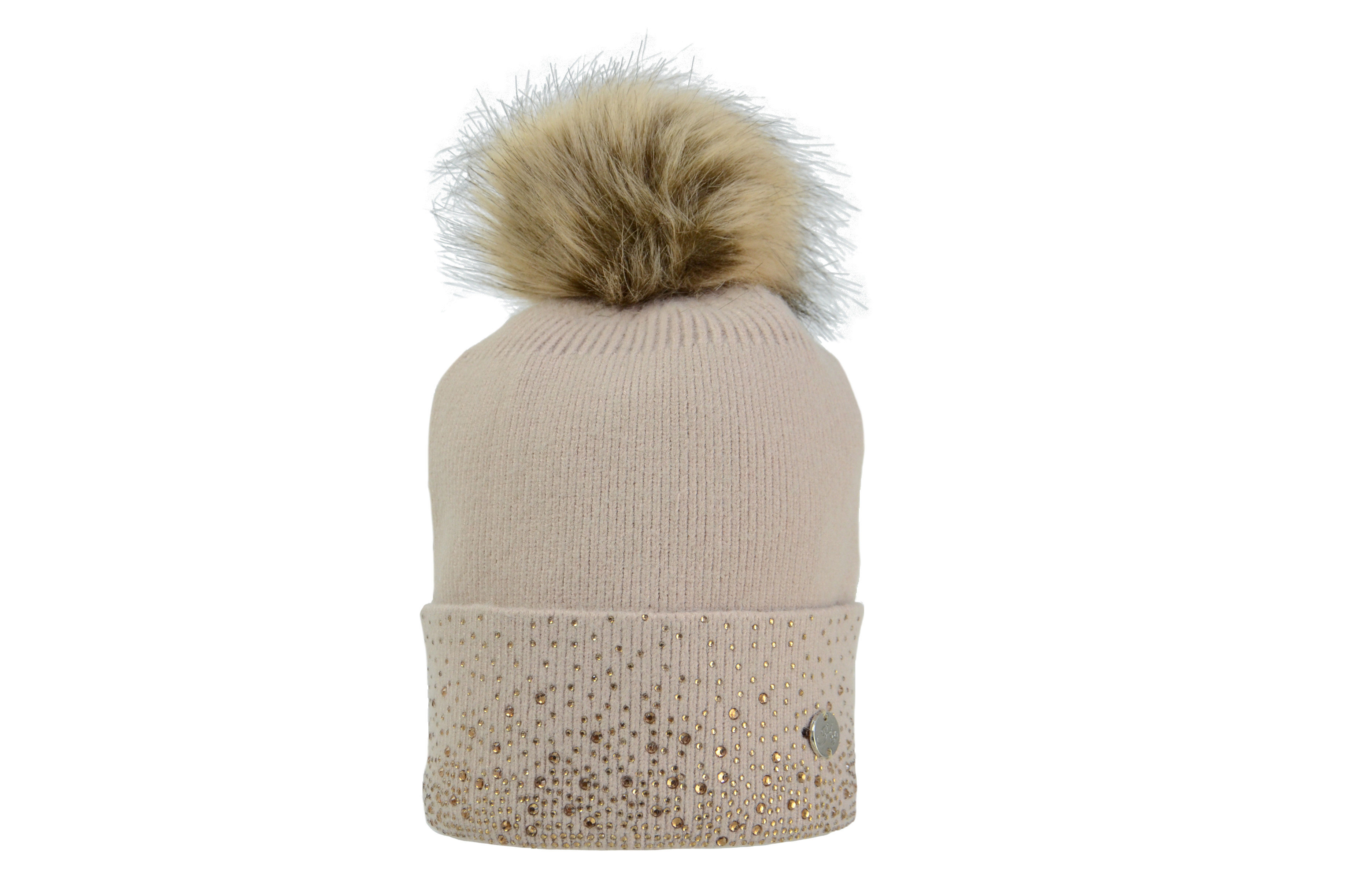 Hy Equestrian Alaska Diamante Bobble Hat