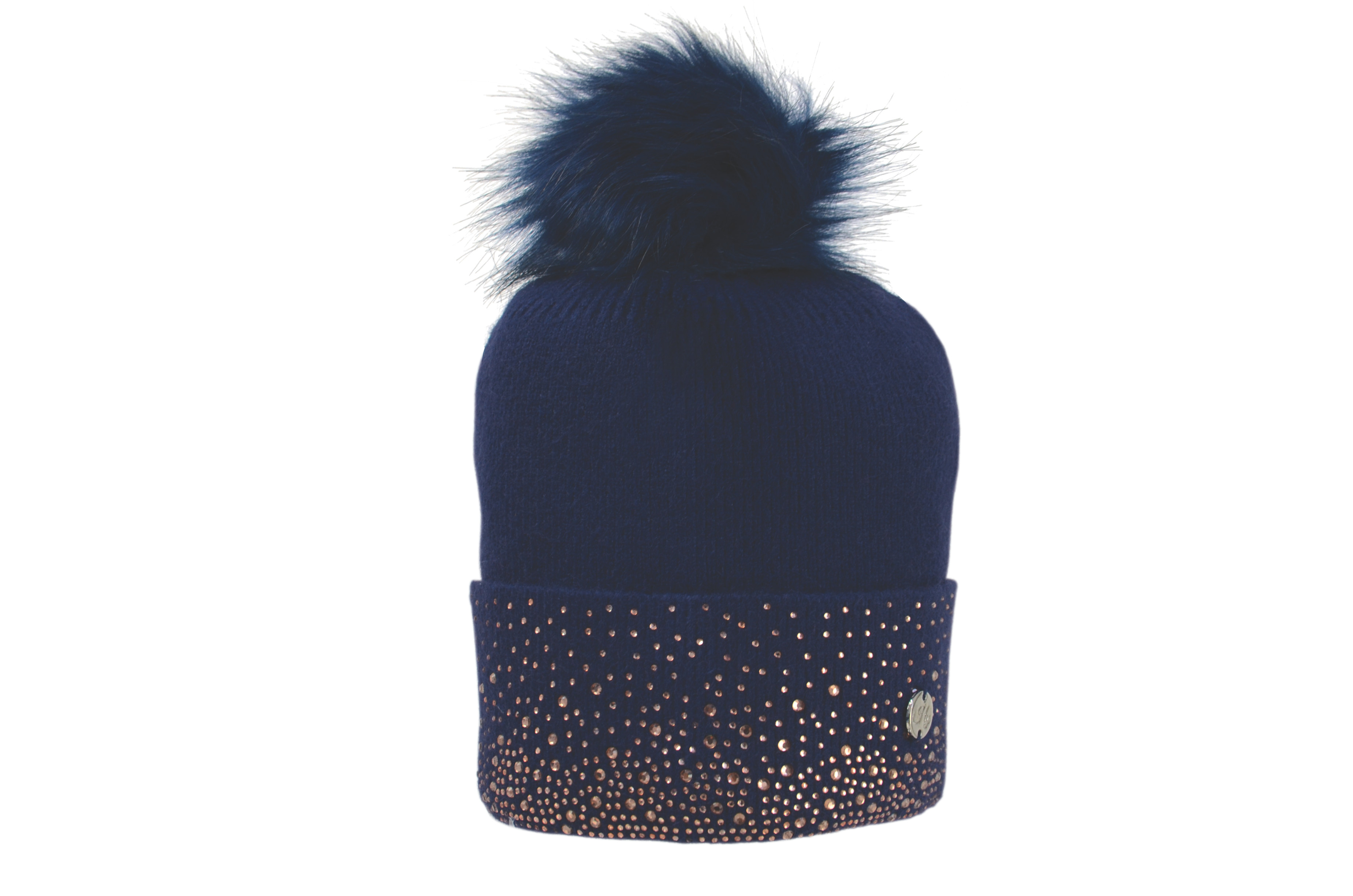 Hy Equestrian Alaska Diamante Bobble Hat