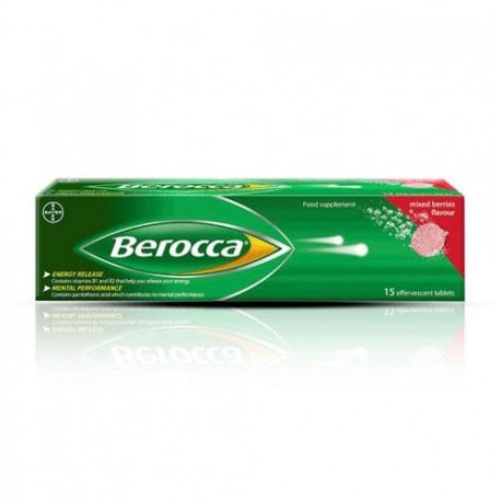 Berocca Multivitamin Effervescent Tablets Mixed Berries