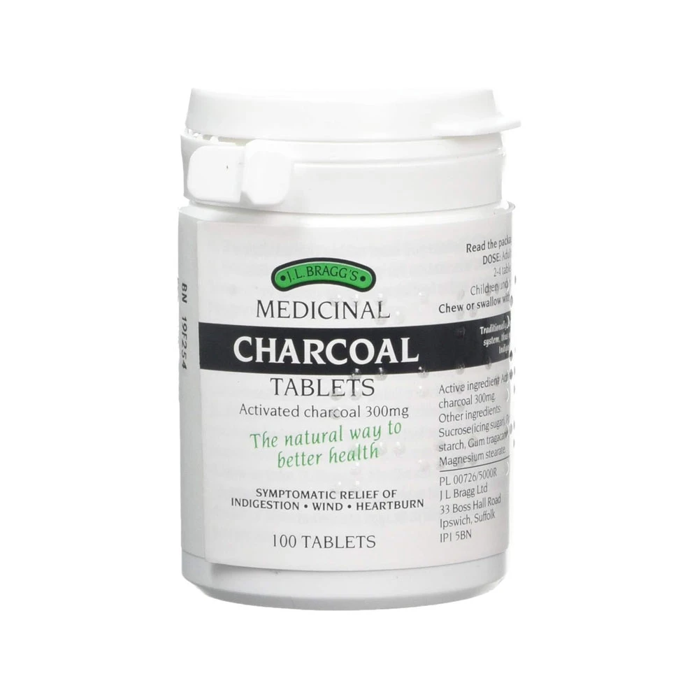 Bragg Charcoal Tablets (pack of 100)