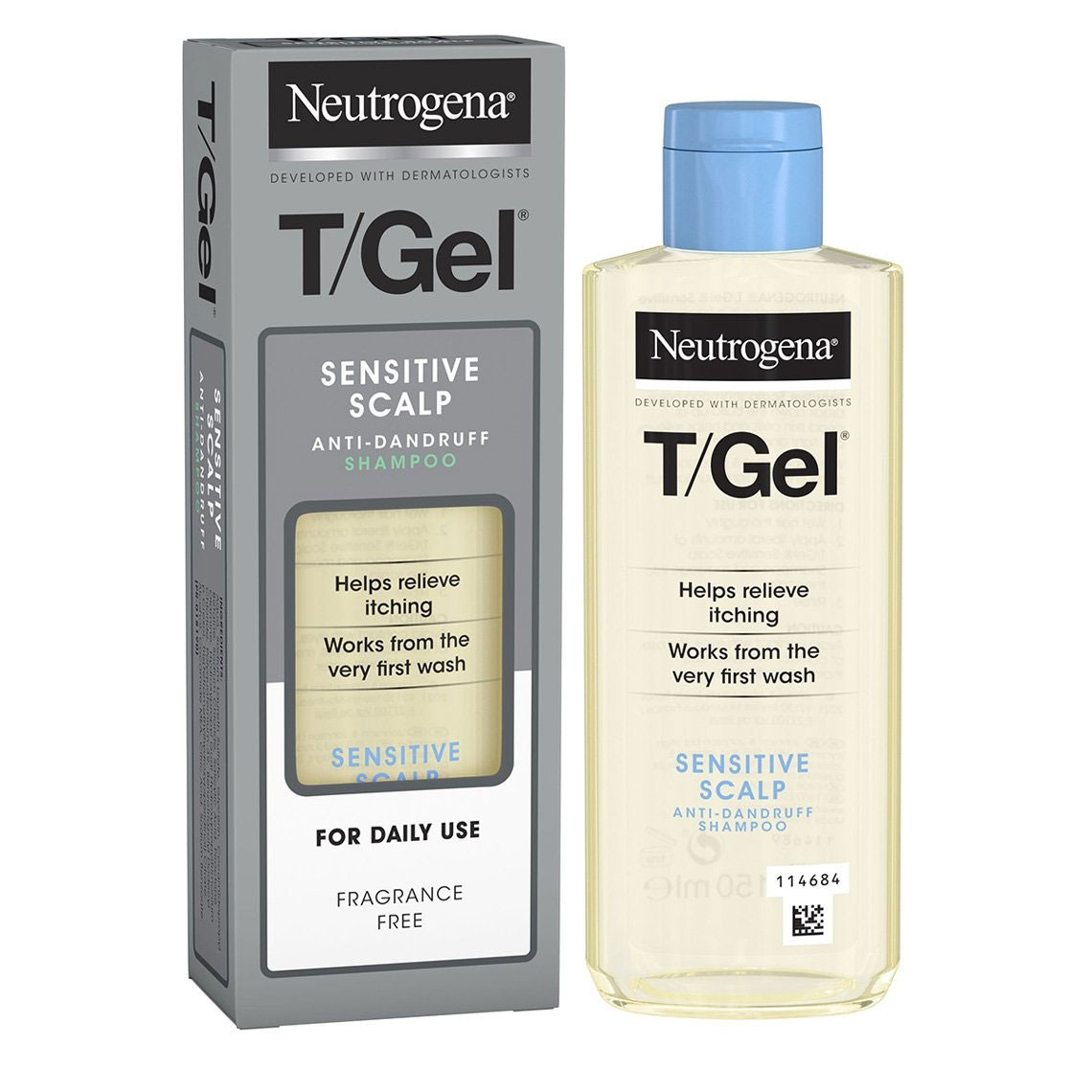 Neutrogena T/Gel Sensitive Scalp Anti-Dandruff Shampoo 125ml