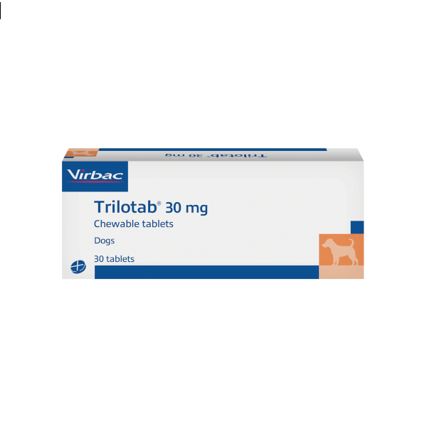 Trilotab Chewable Tablets for Dogs (pack of 30)