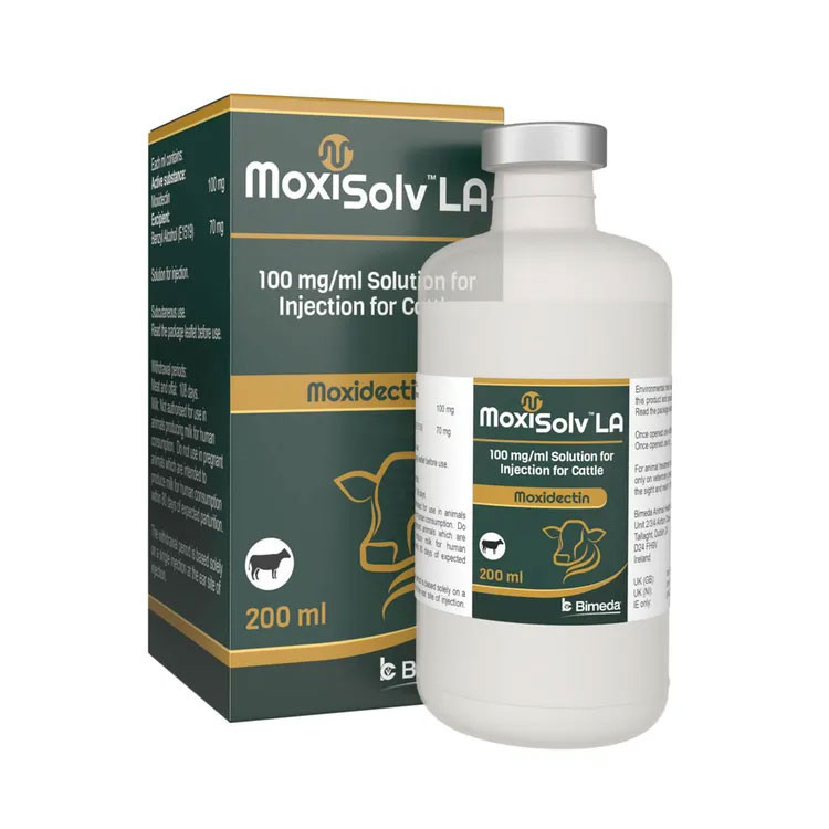 Moxisolv LA 100 mg/ml Solution for Injection for Cattle