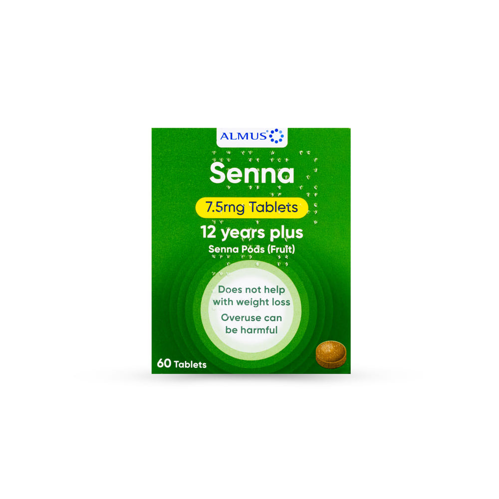 Almus Senna 7.5mg Tablets (pack of 60)