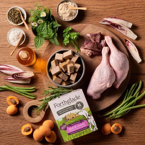 Forthglade Gourmet Duck & Venison with Green Beans & Apricots 395g (Pack of 7)