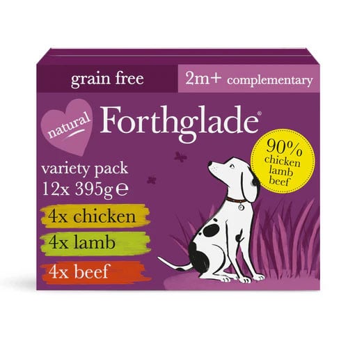 Forthglade Just Grain Free Multipack 395g x 12
