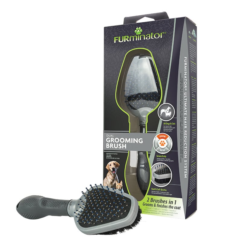FURminator Dual Dog Grooming Brush