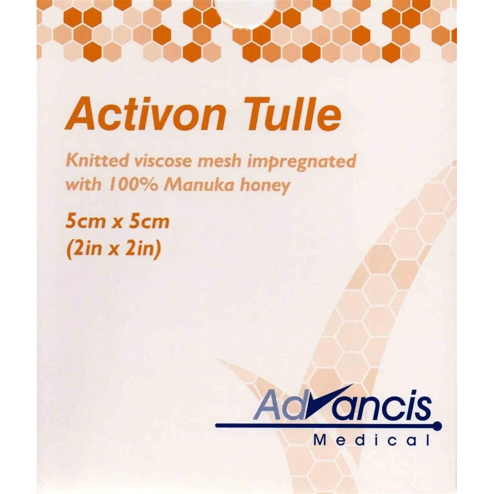 Activon Tulle 5cm x 5cm (pack of 5)